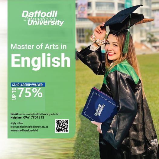 Daffodil International University | Admission Up to 75% Scholarship/ Waiver 