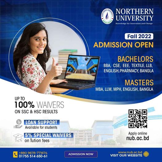 Northern University | Admission Open Bachelors / Masters 