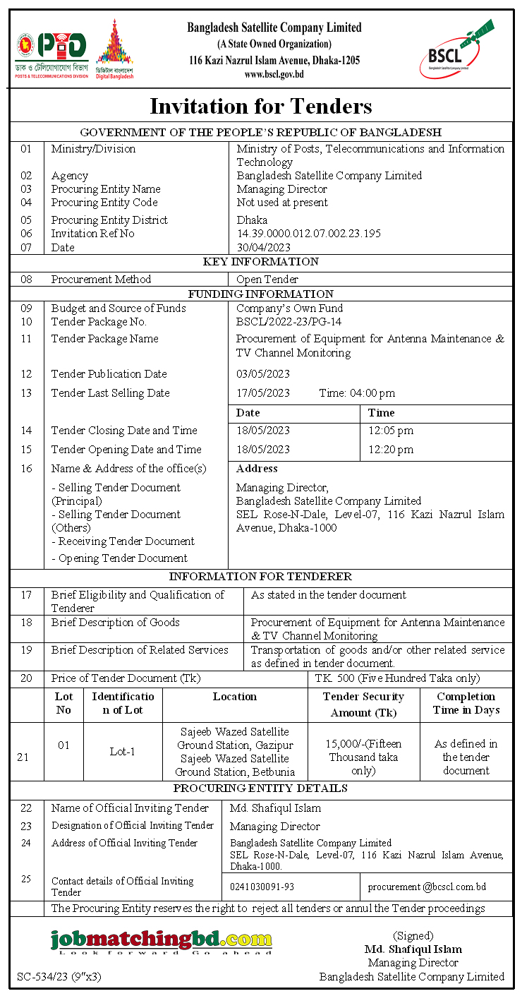 Bangladesh Satellite Company Limited