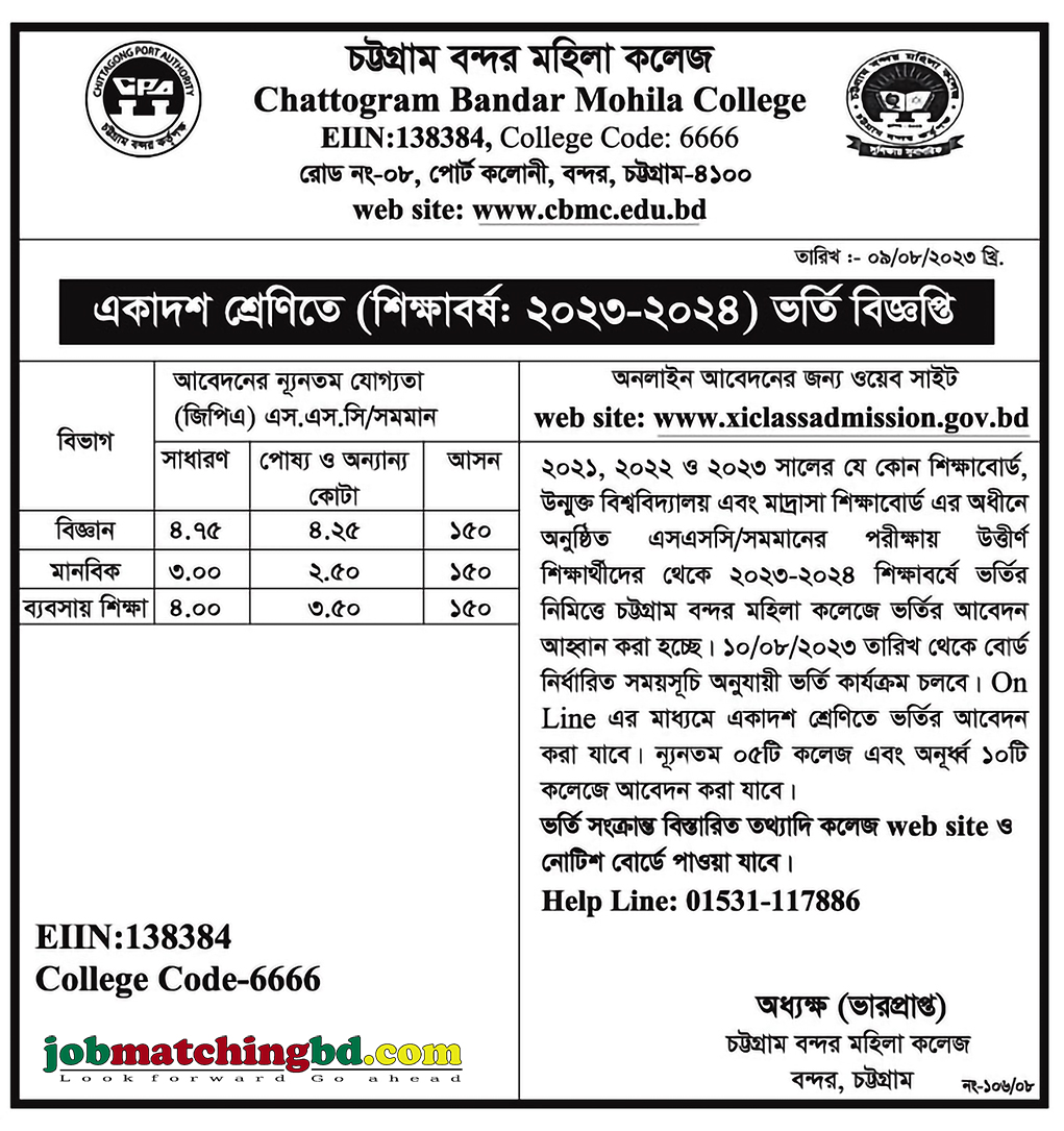 চট্টগ্রাম বন্দর মহিলা কলেজ