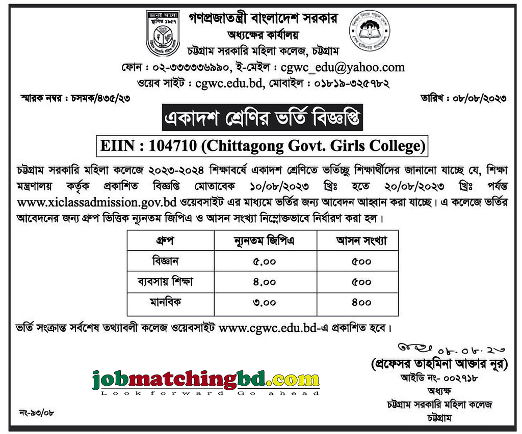 চট্টগ্রাম সরকারি মহিলা কলেজ