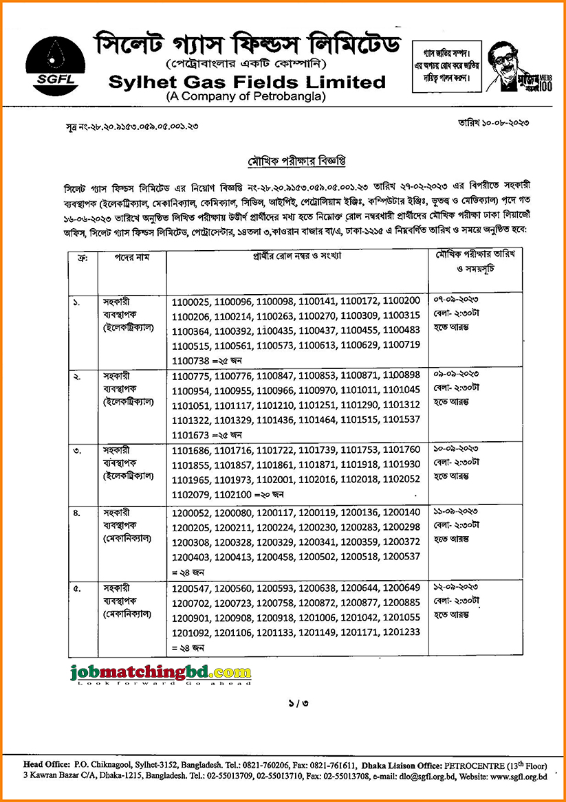 সিলেট গ্যাস ফিল্ডস লিমিটেড