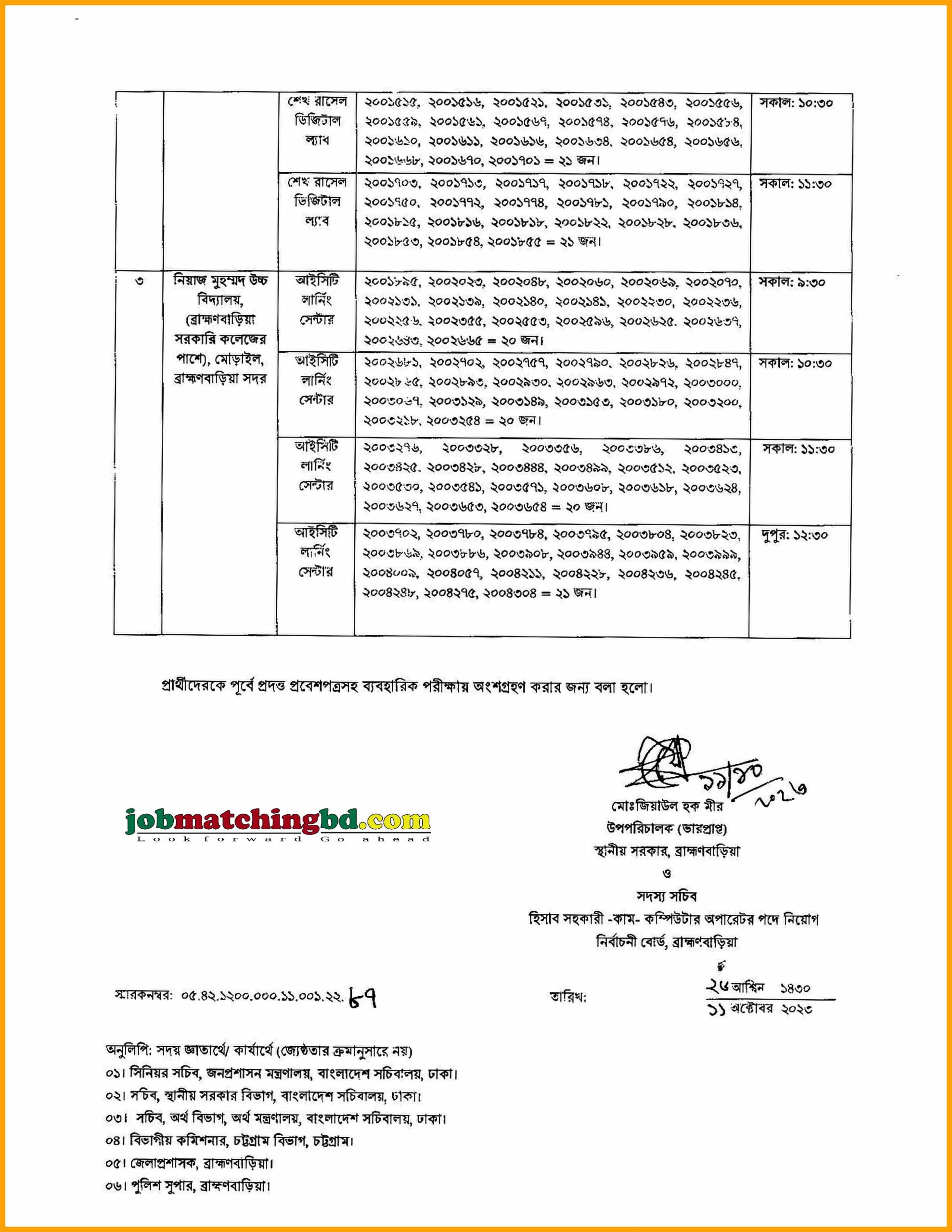 জেলা প্রশাসকের কার্যালয় 