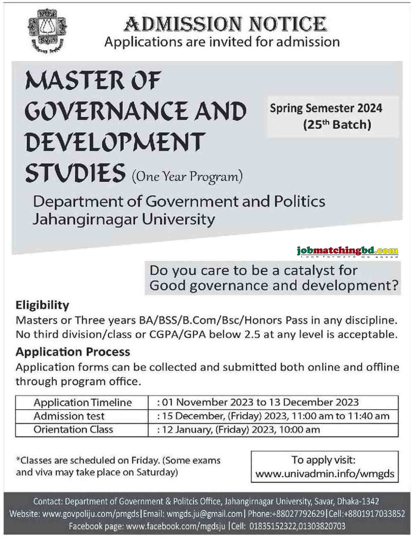 Jahangirnagar University 