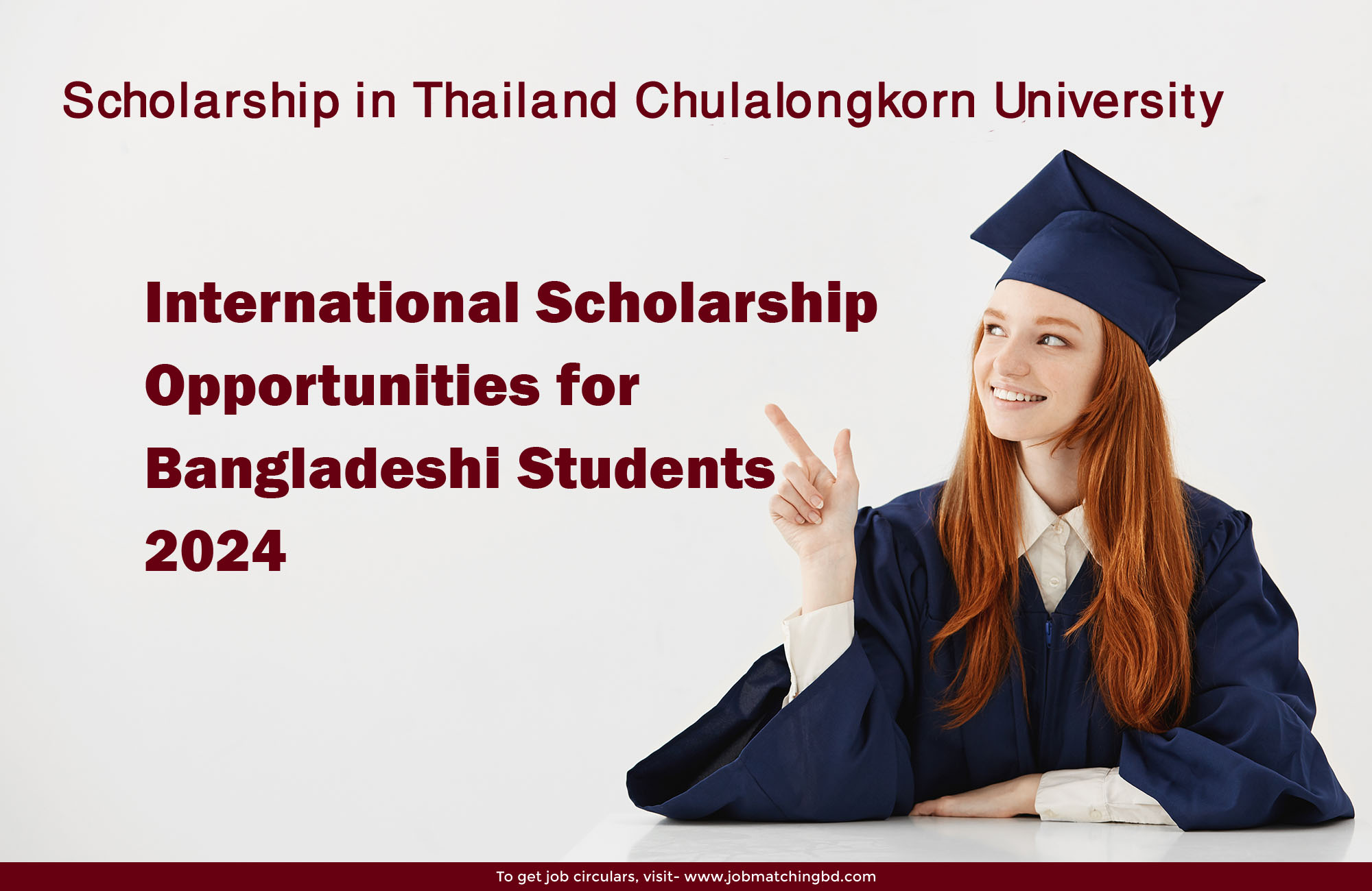 Scholarship in Thailand Chulalongkorn University