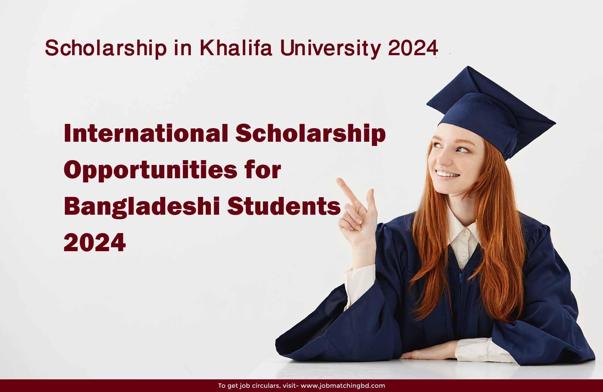 Scholarship in Khalifa University 2024