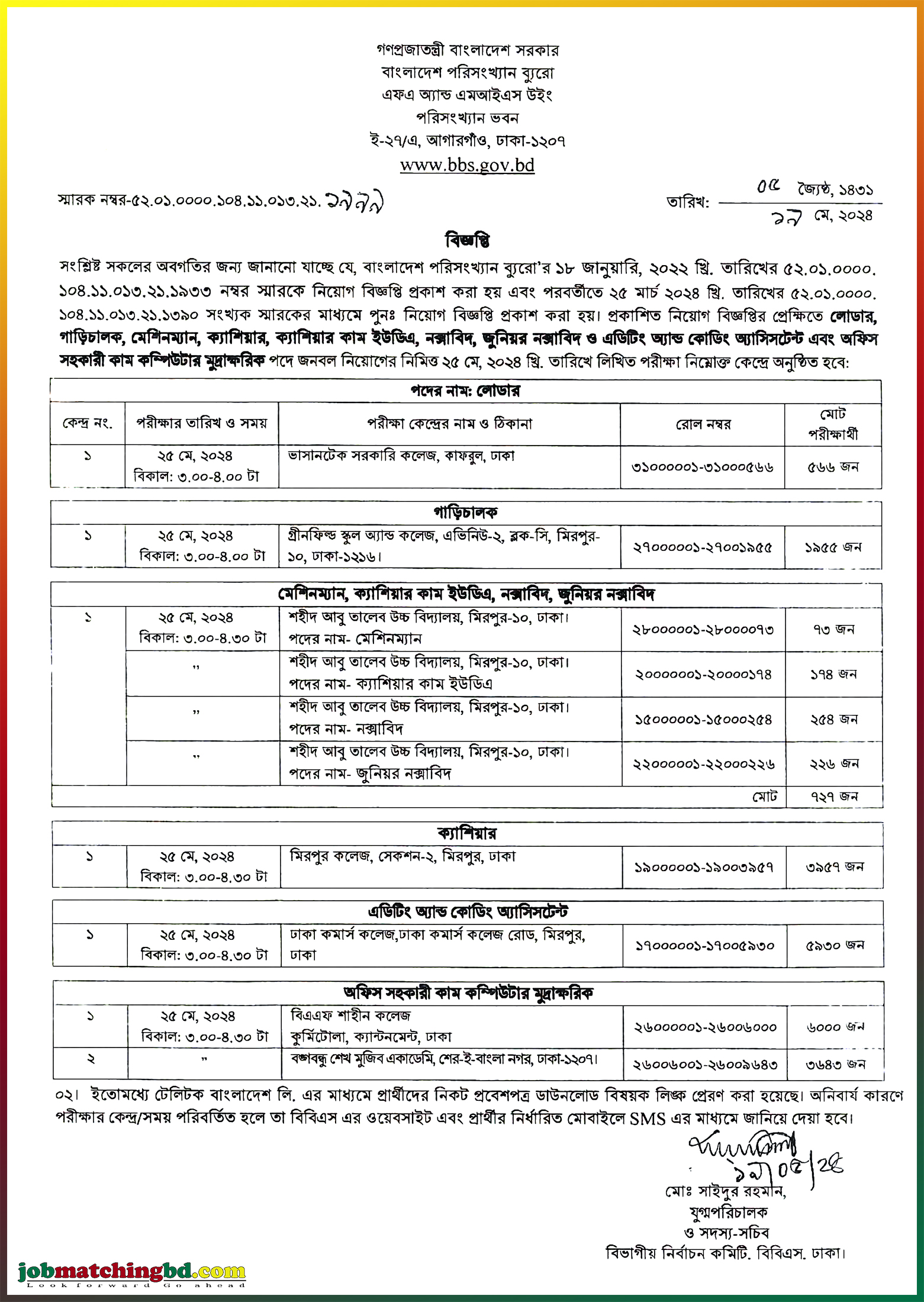 Bangladesh Bureau of Statistics