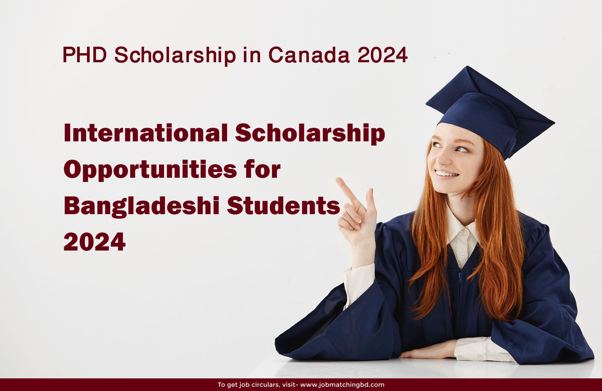 PHD Scholarship in Canada 2024