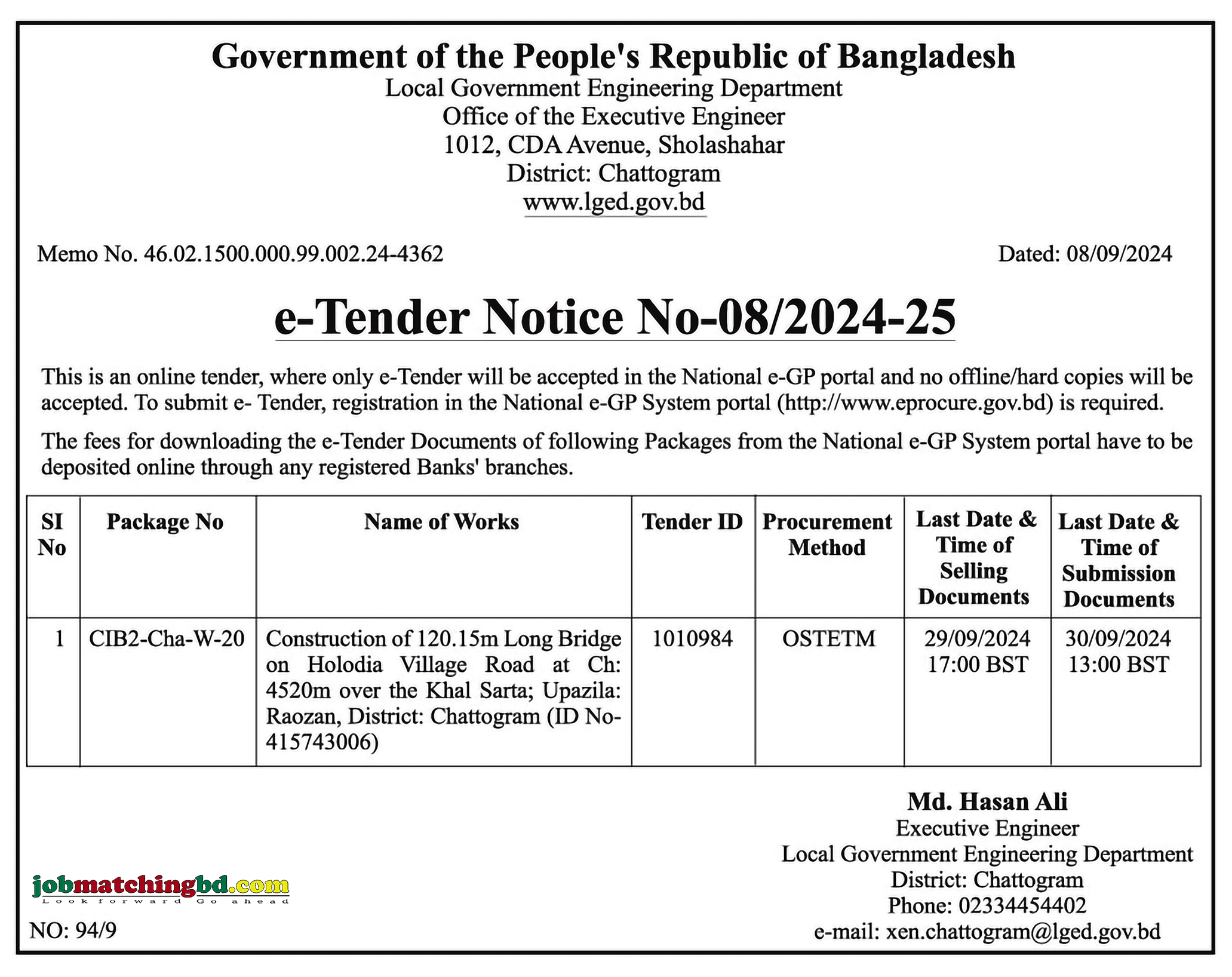 Local Government Engineering Department