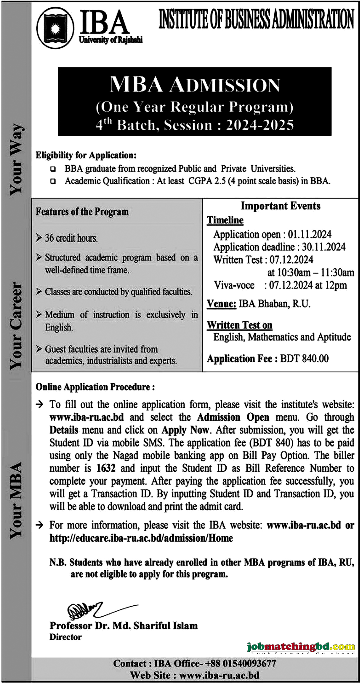 Rajshahi University Admission