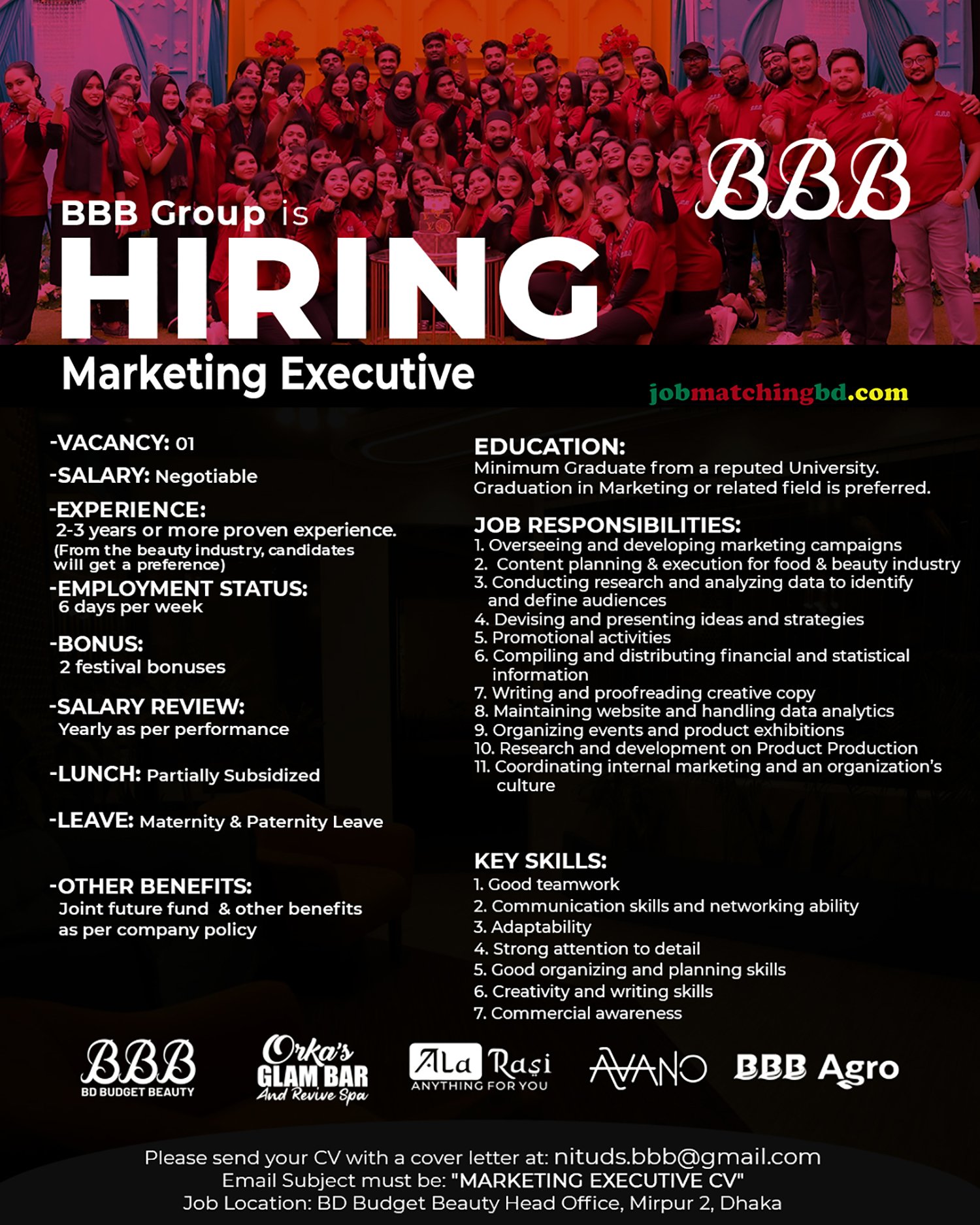 Marketing Executive