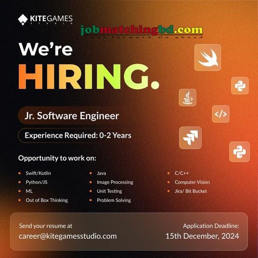 Software Engineer Job Circular 2024