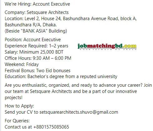 Accounting Job Circular 2024