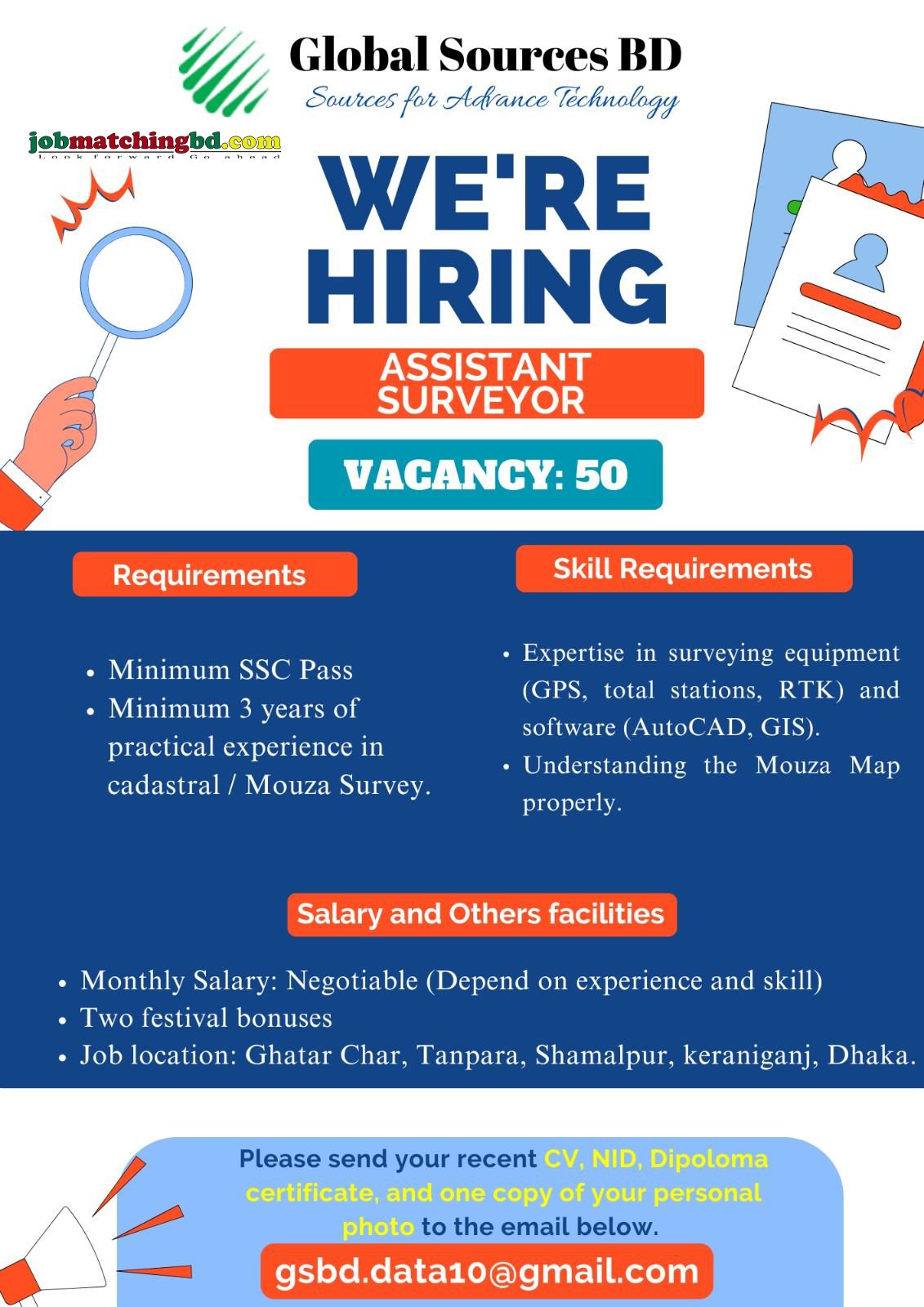 Research Job in Dhaka