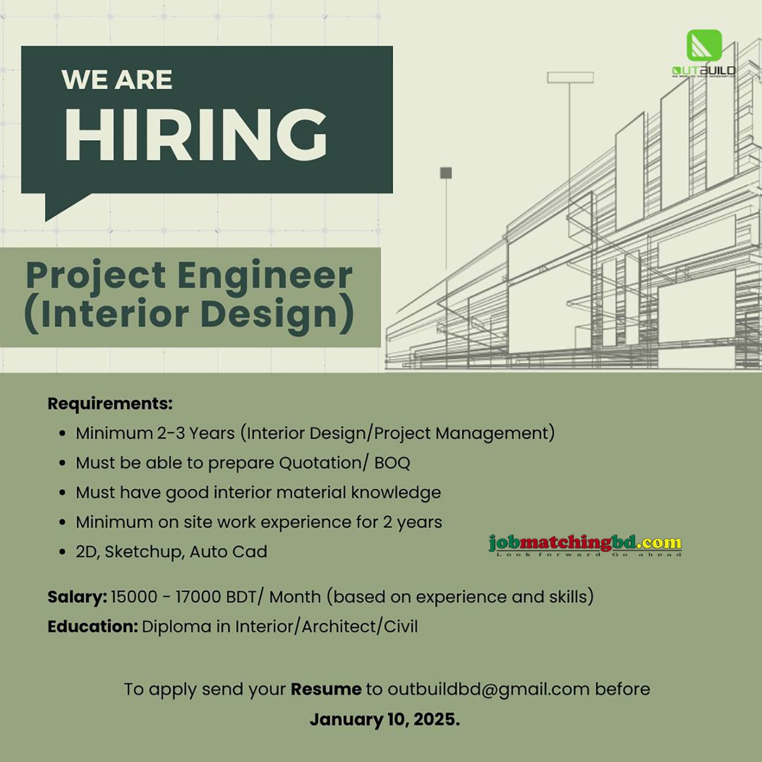 Architect Job in Bangladesh