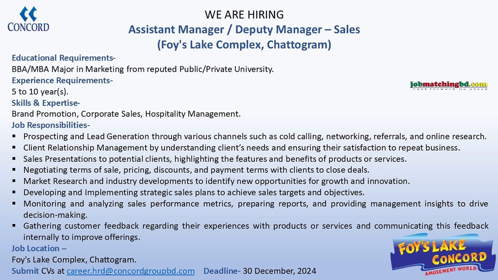 Sales and Marketing Jobs