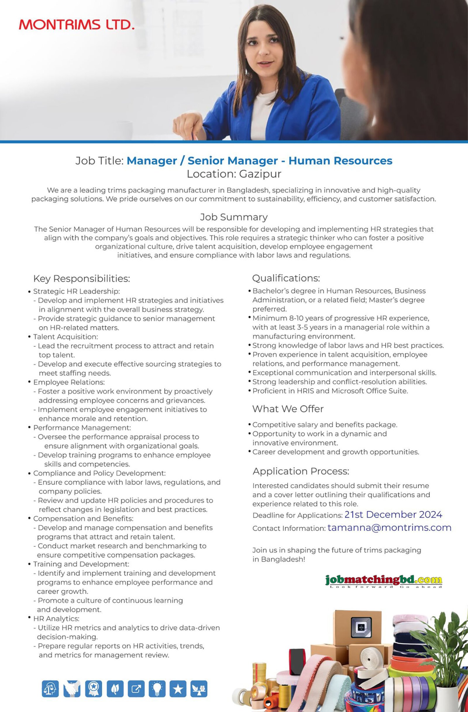Admin Job in Dhaka