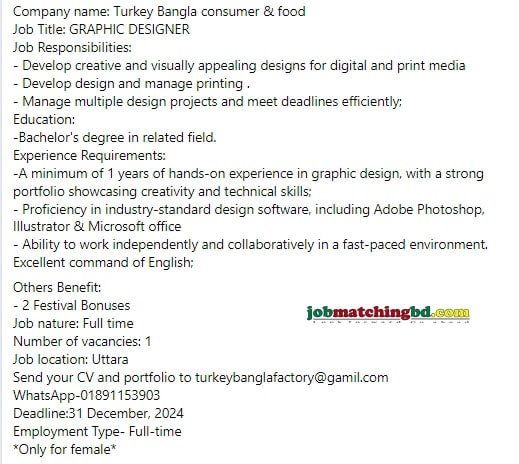 IT Job Circular in Bangladesh 2024