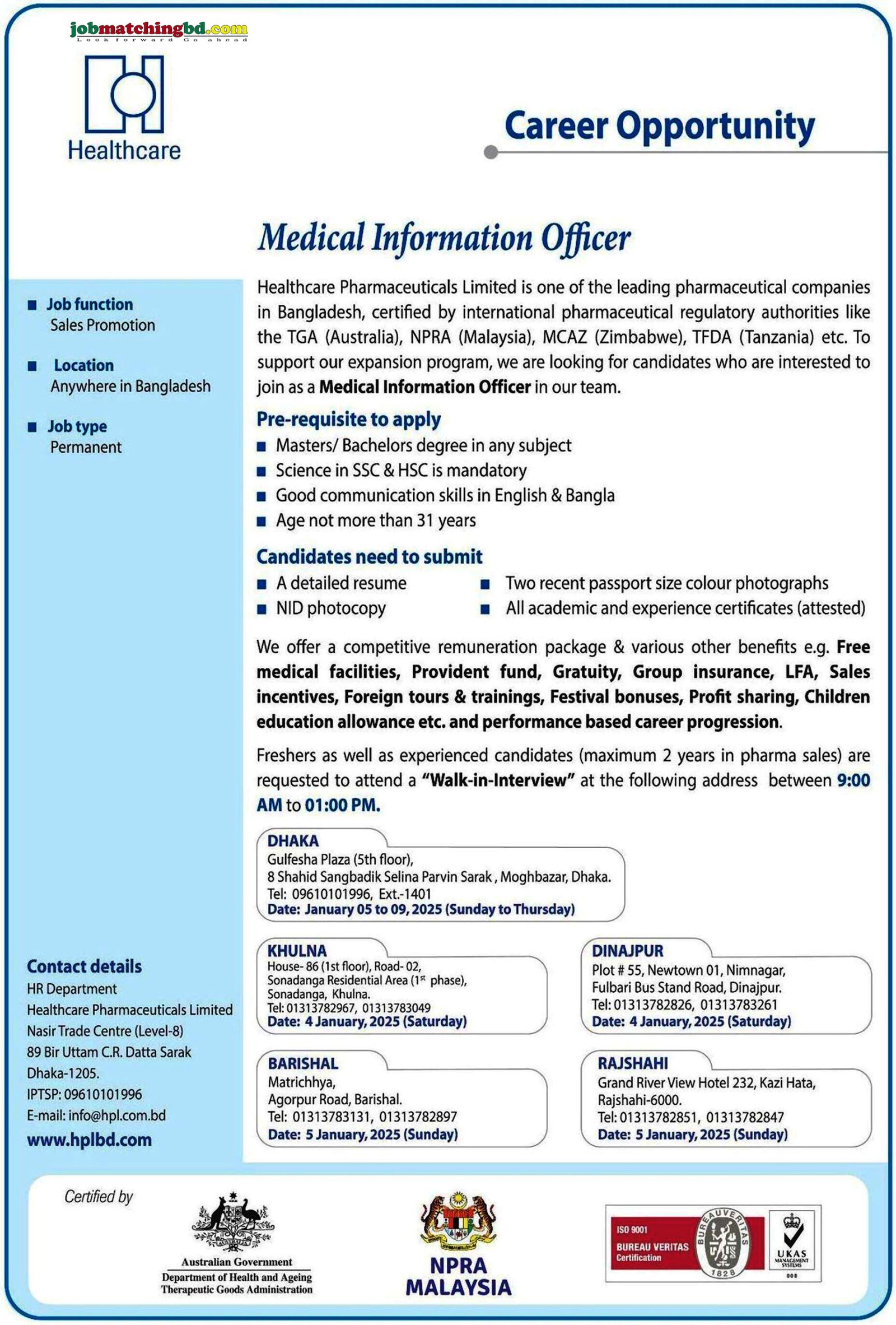 Pharmaceutical Jobs