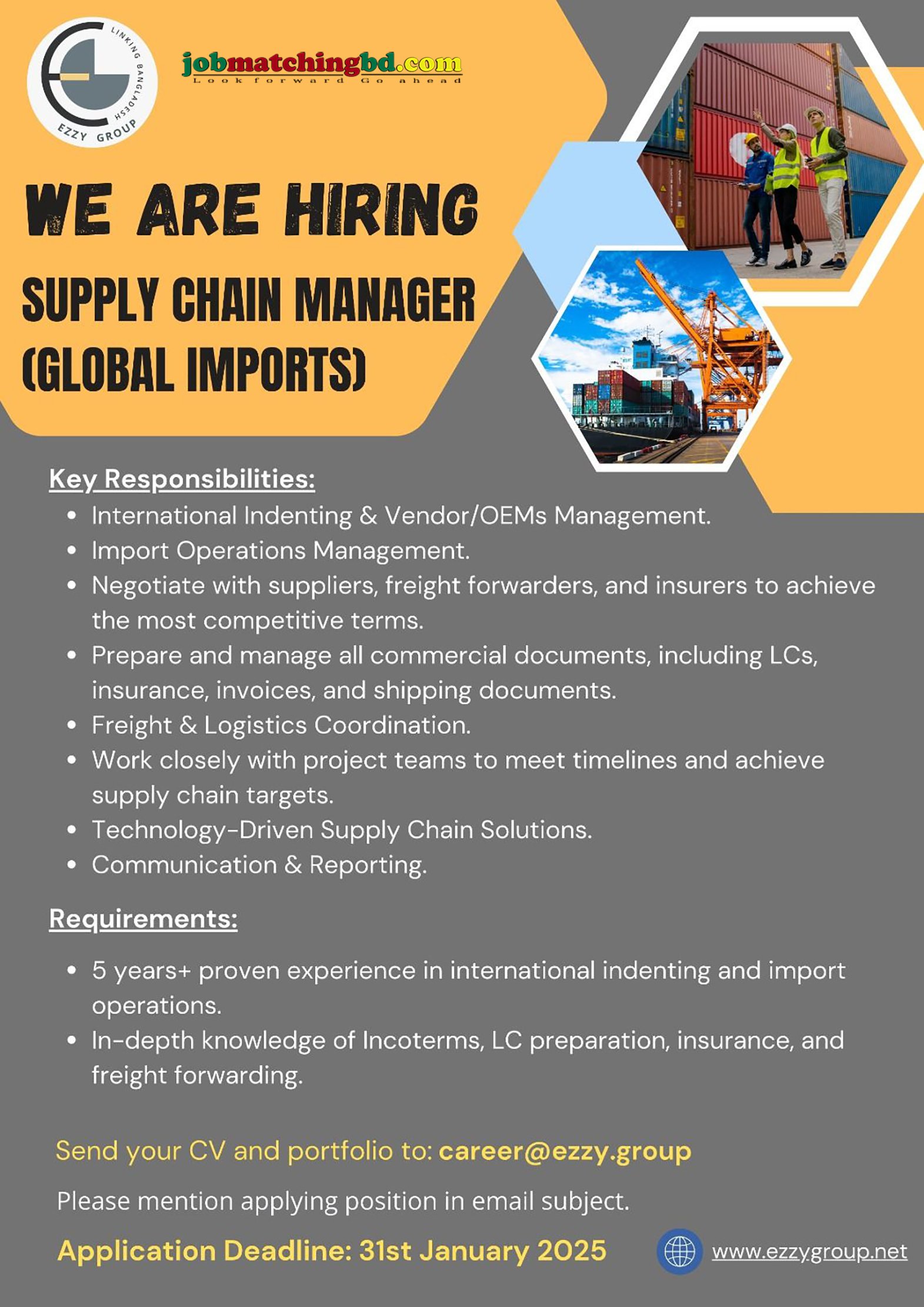 Supply Chain Jobs