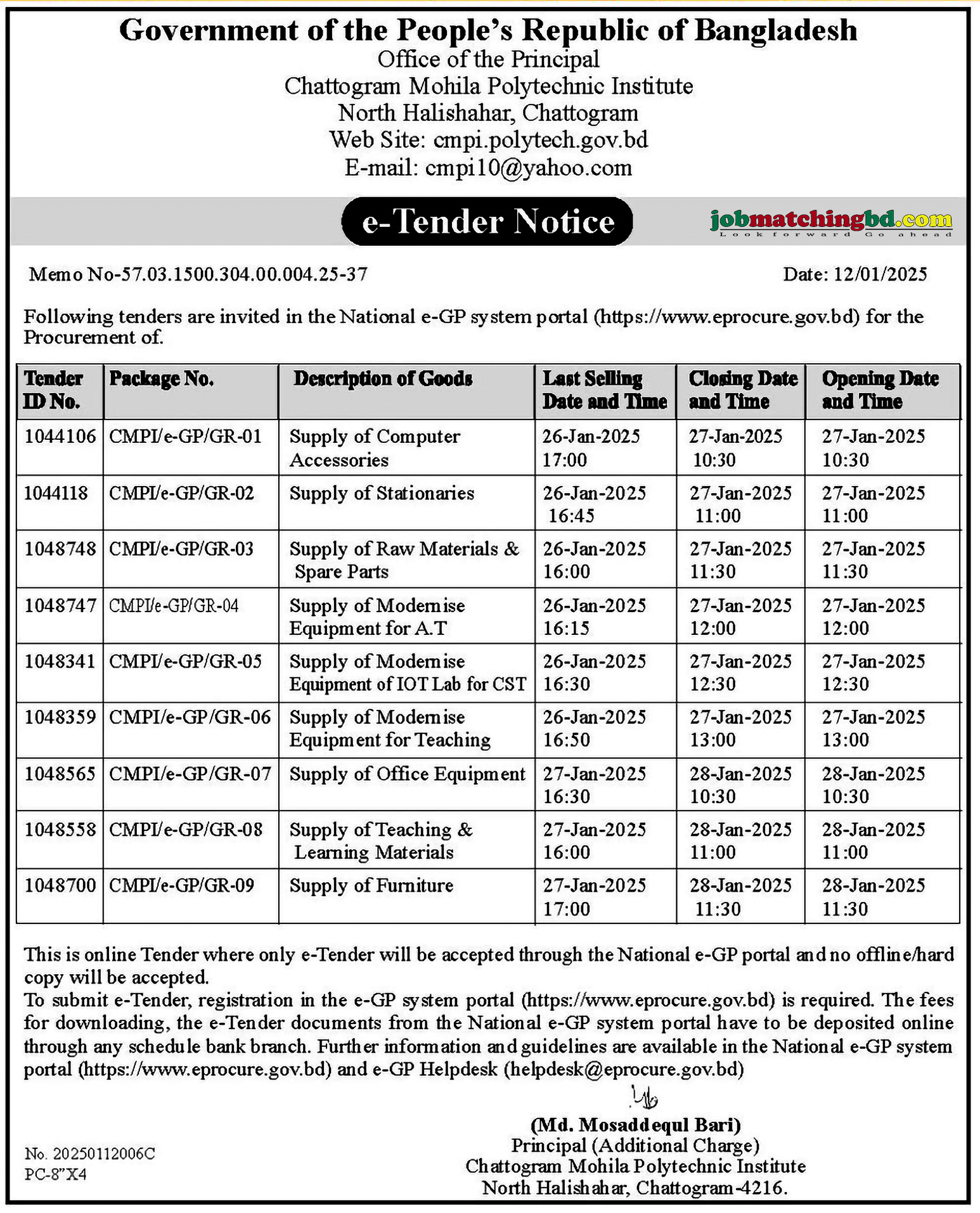 Chittagong Mohila Polytechnic Institute 