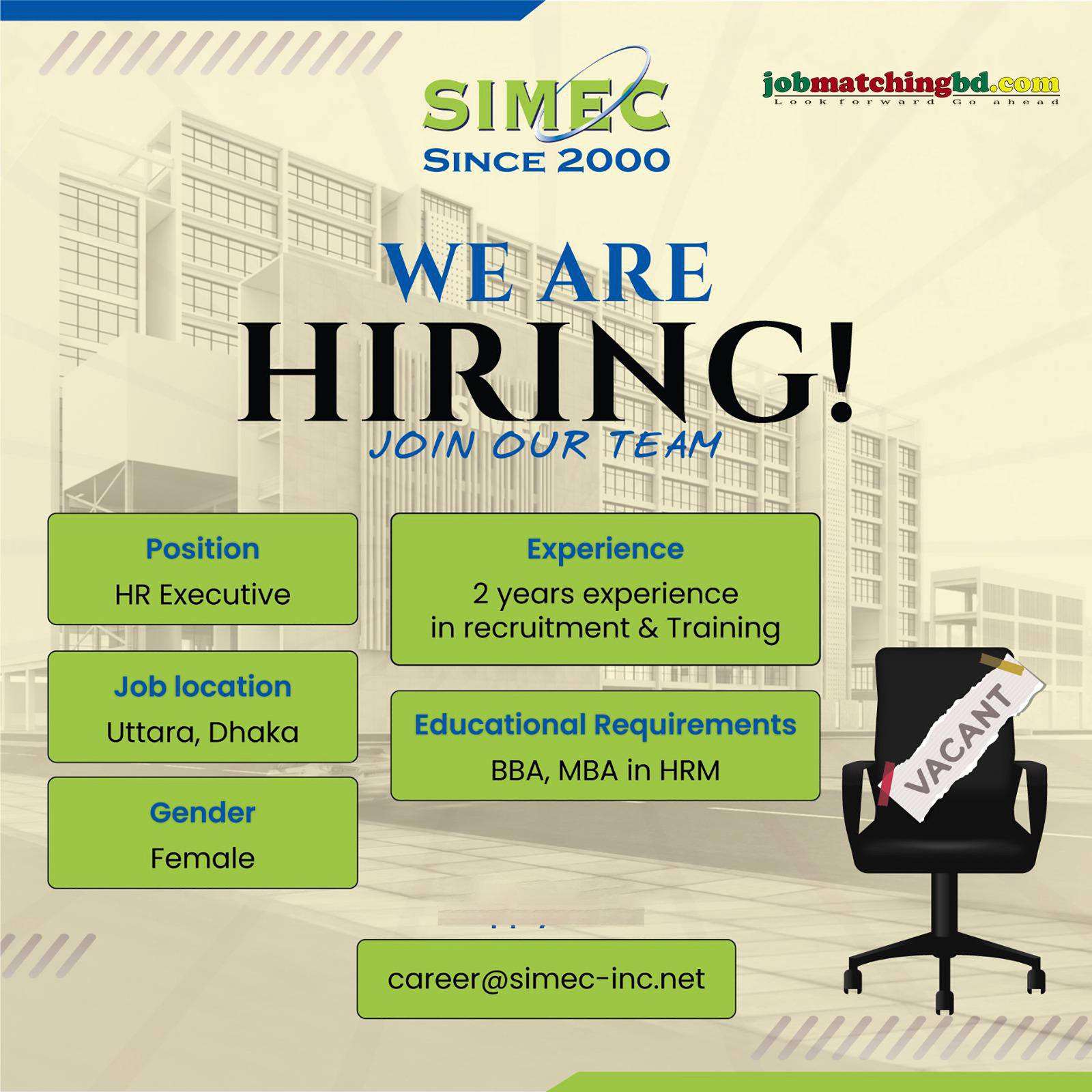 Admin Job in Dhaka