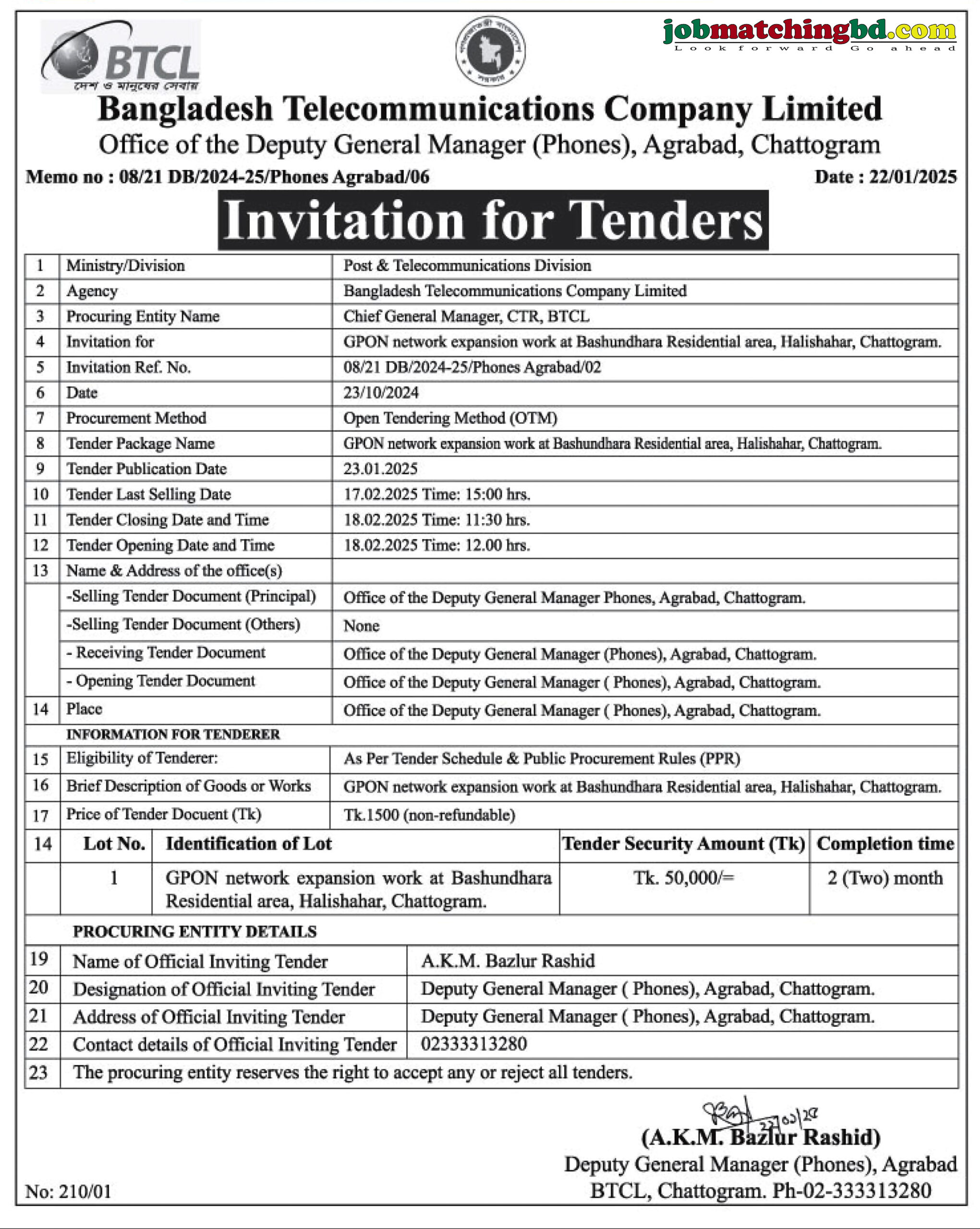 Bangladesh Telecommunications Company Limited