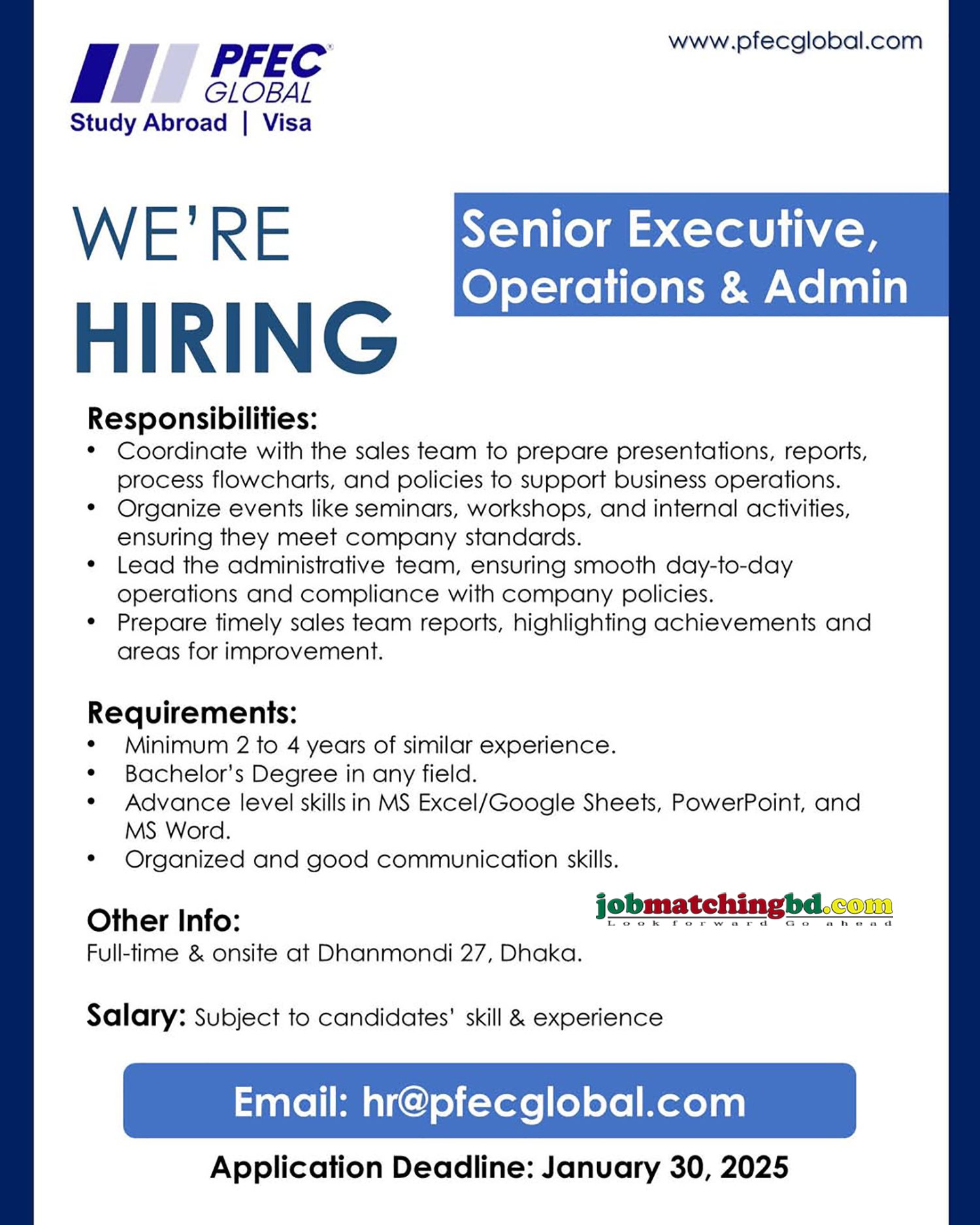 Visa Consultant Jobs