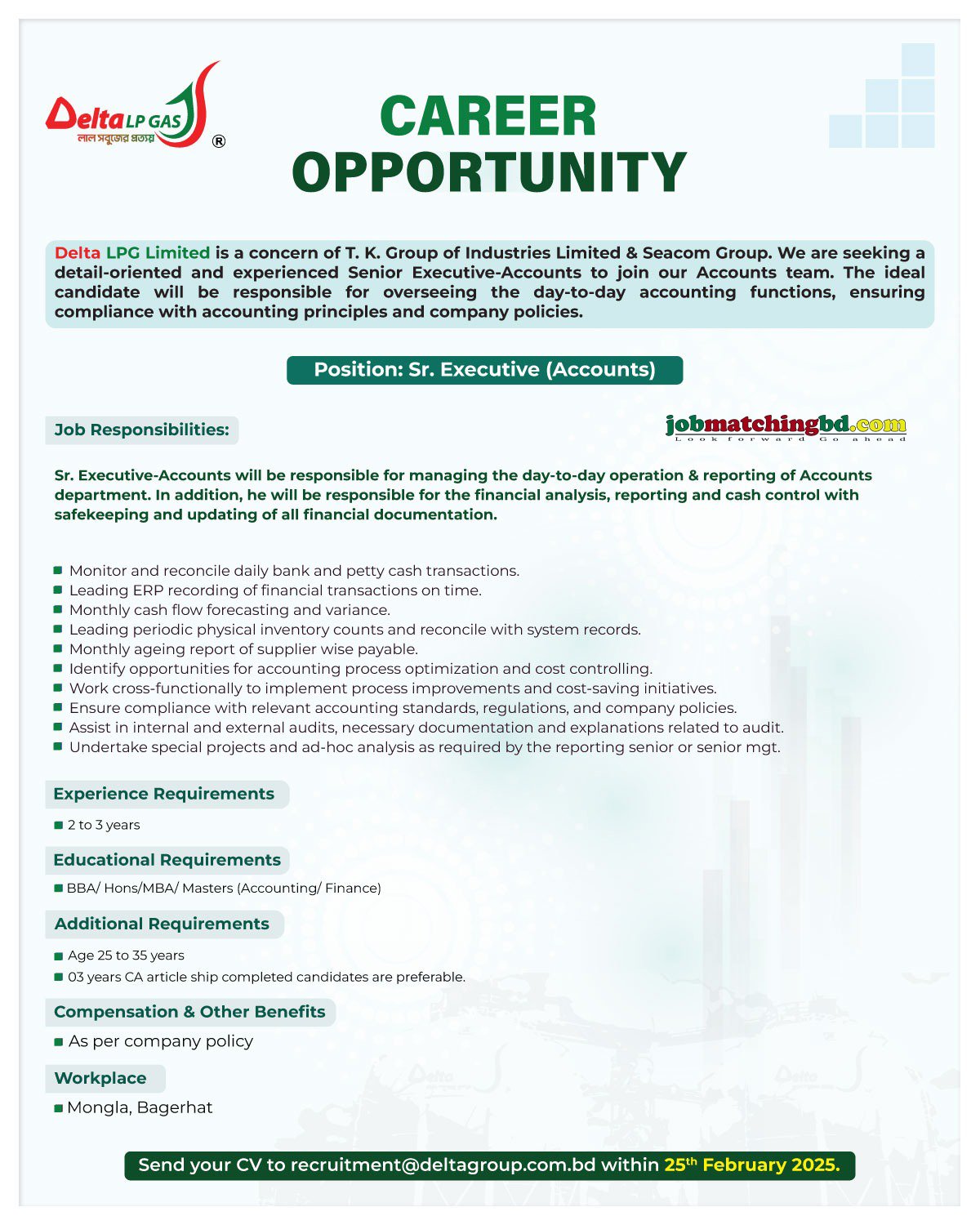 Accounting and Finance Job