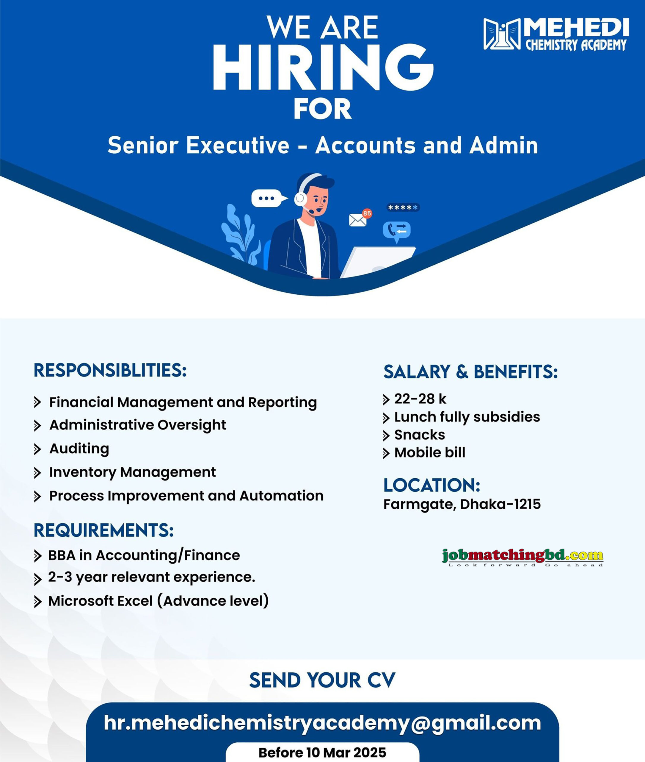 Accounting and Finance Job