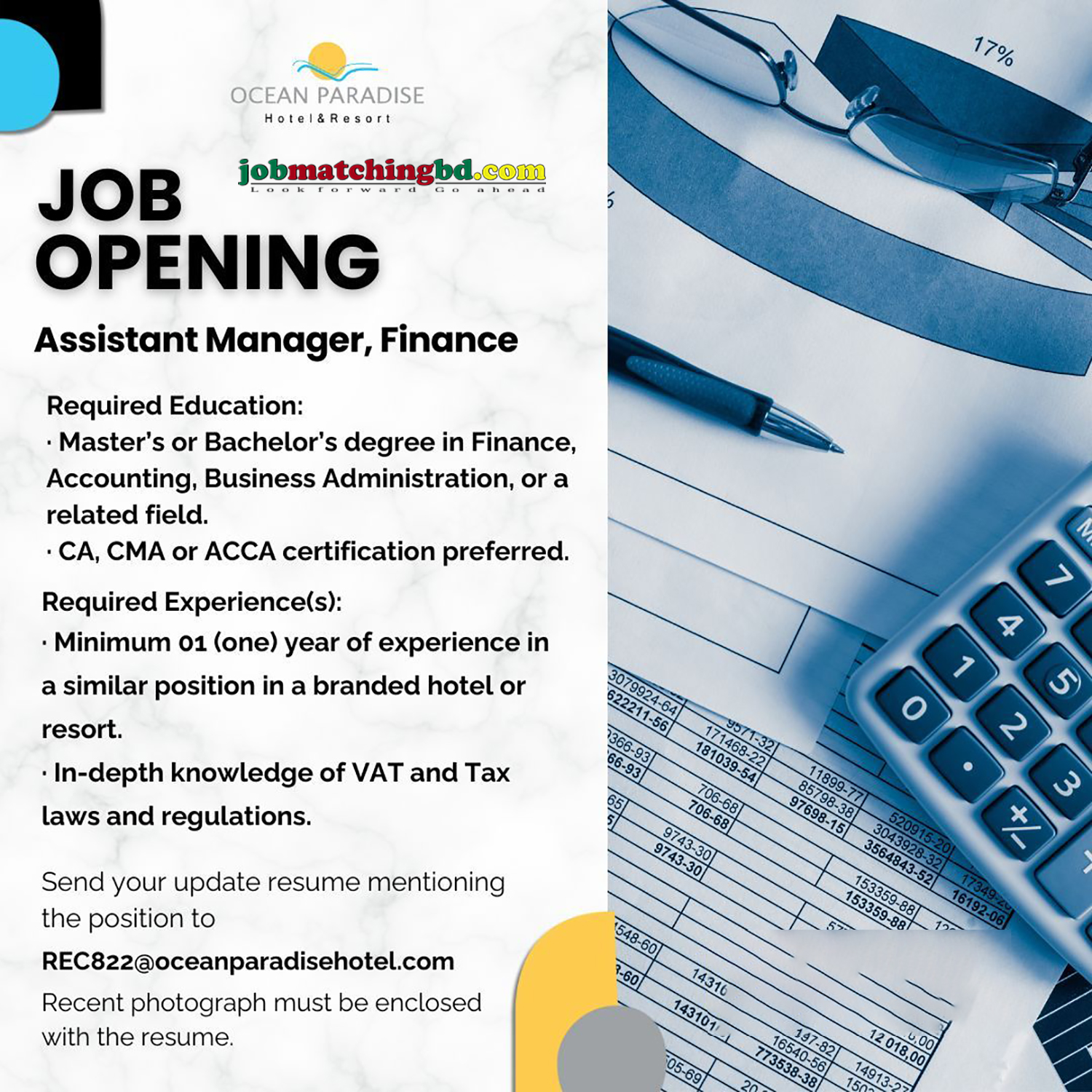 Accounting and Finance Job