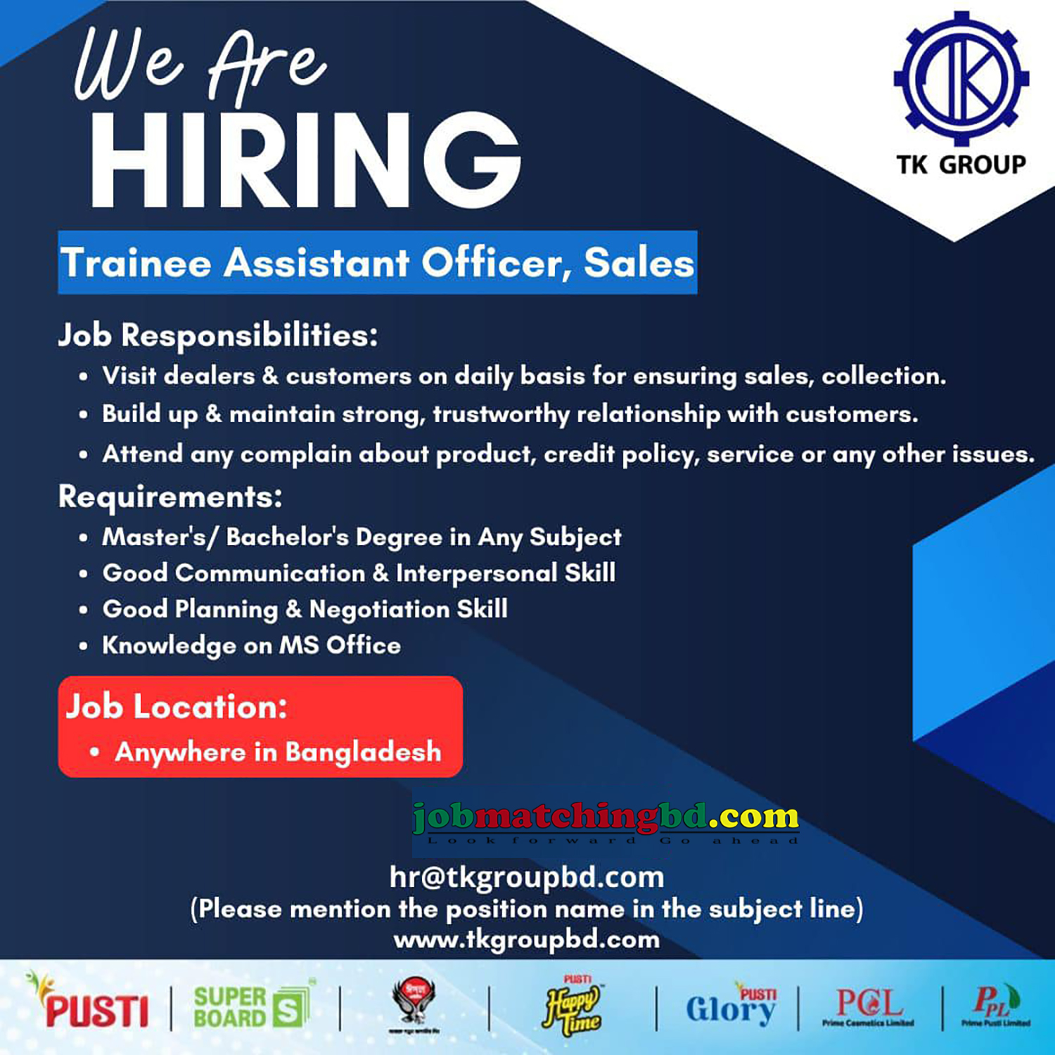 Sales Marketing Job