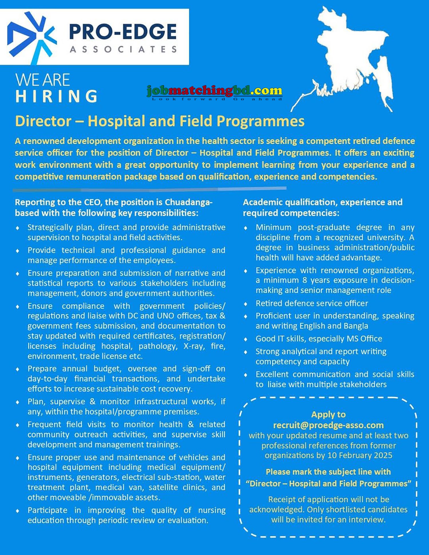 Medical Jobs in Dhaka