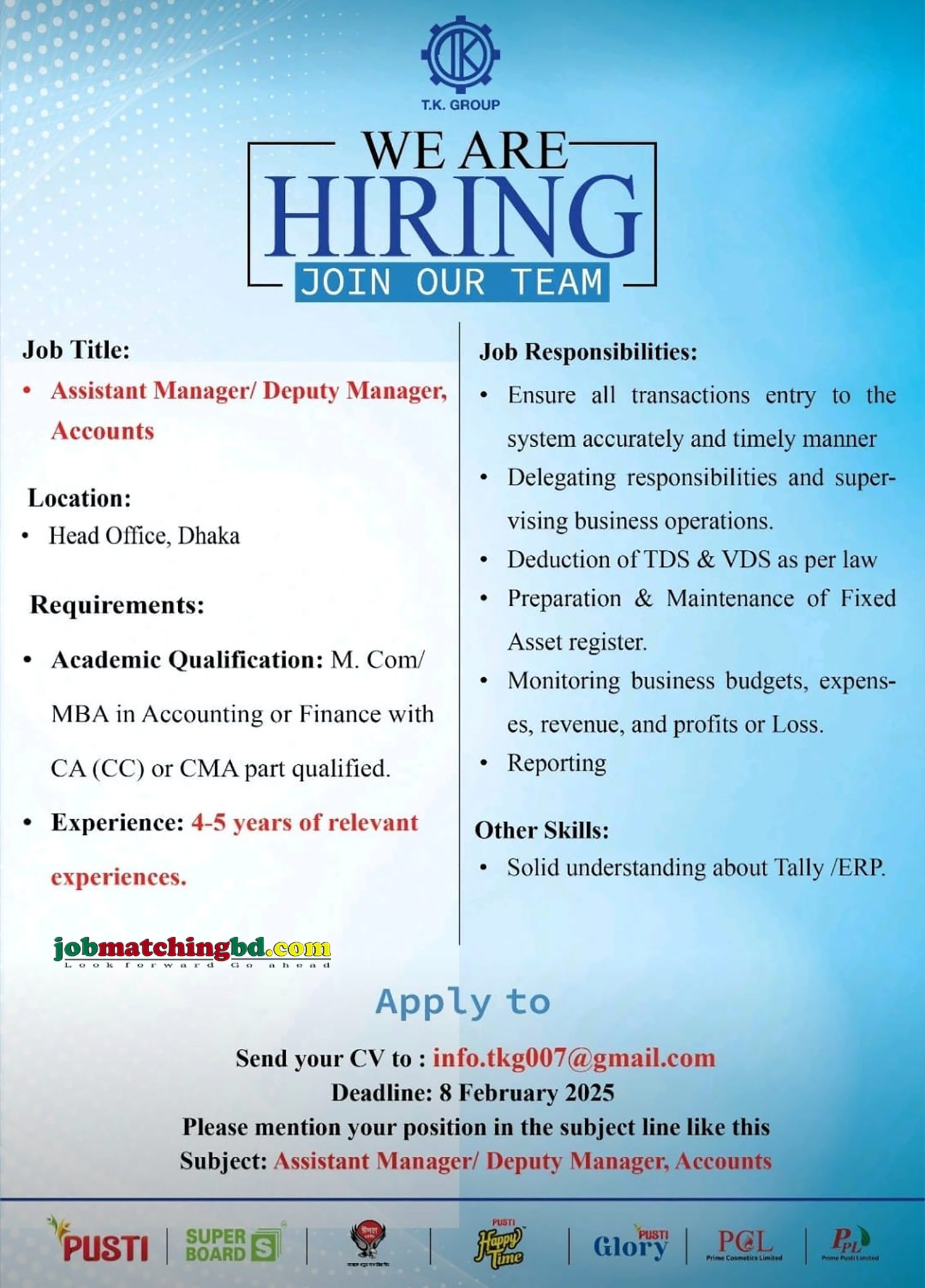 Accounting and Finance Jobs