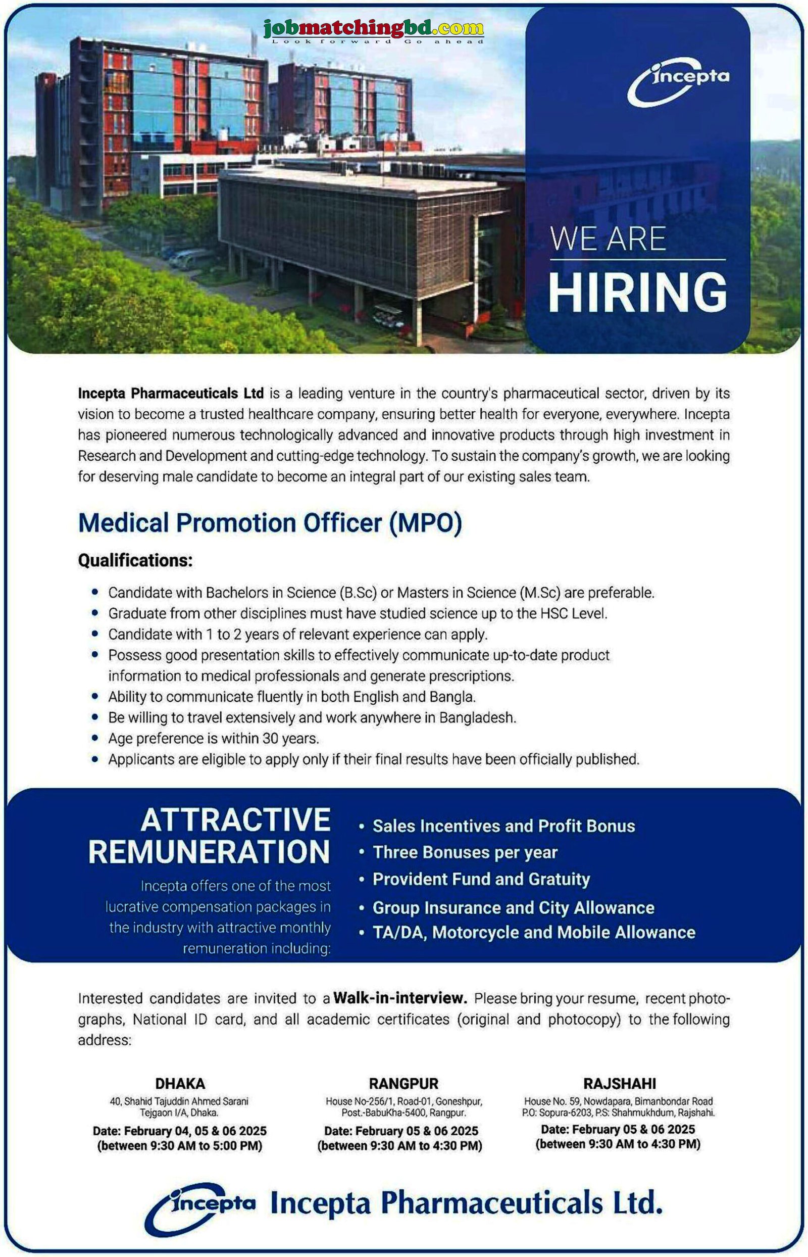 Pharmaceutical Jobs in BD