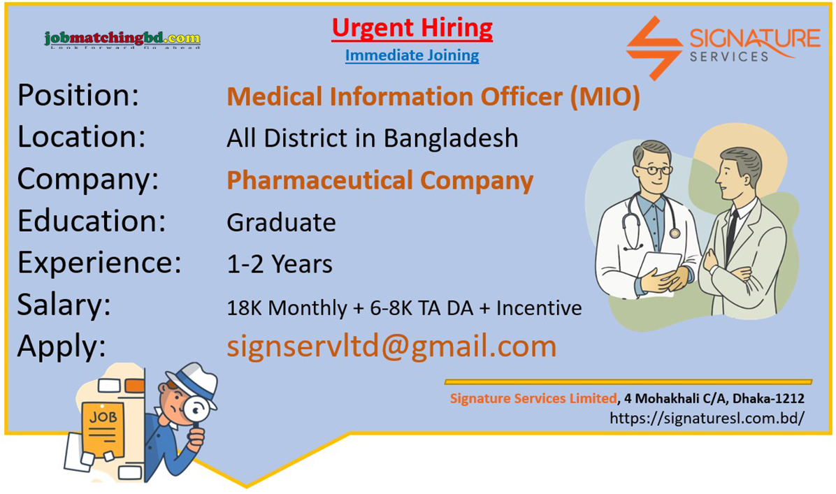 Pharmaceutical Job Circular