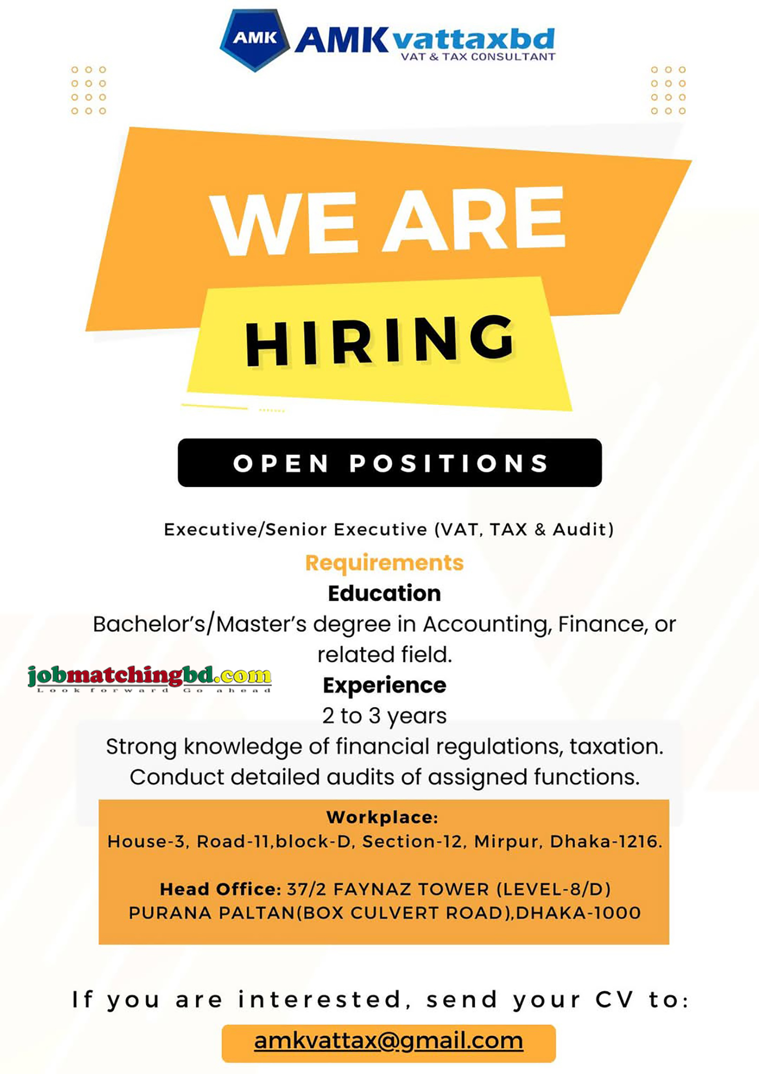 Accounting Finance Job