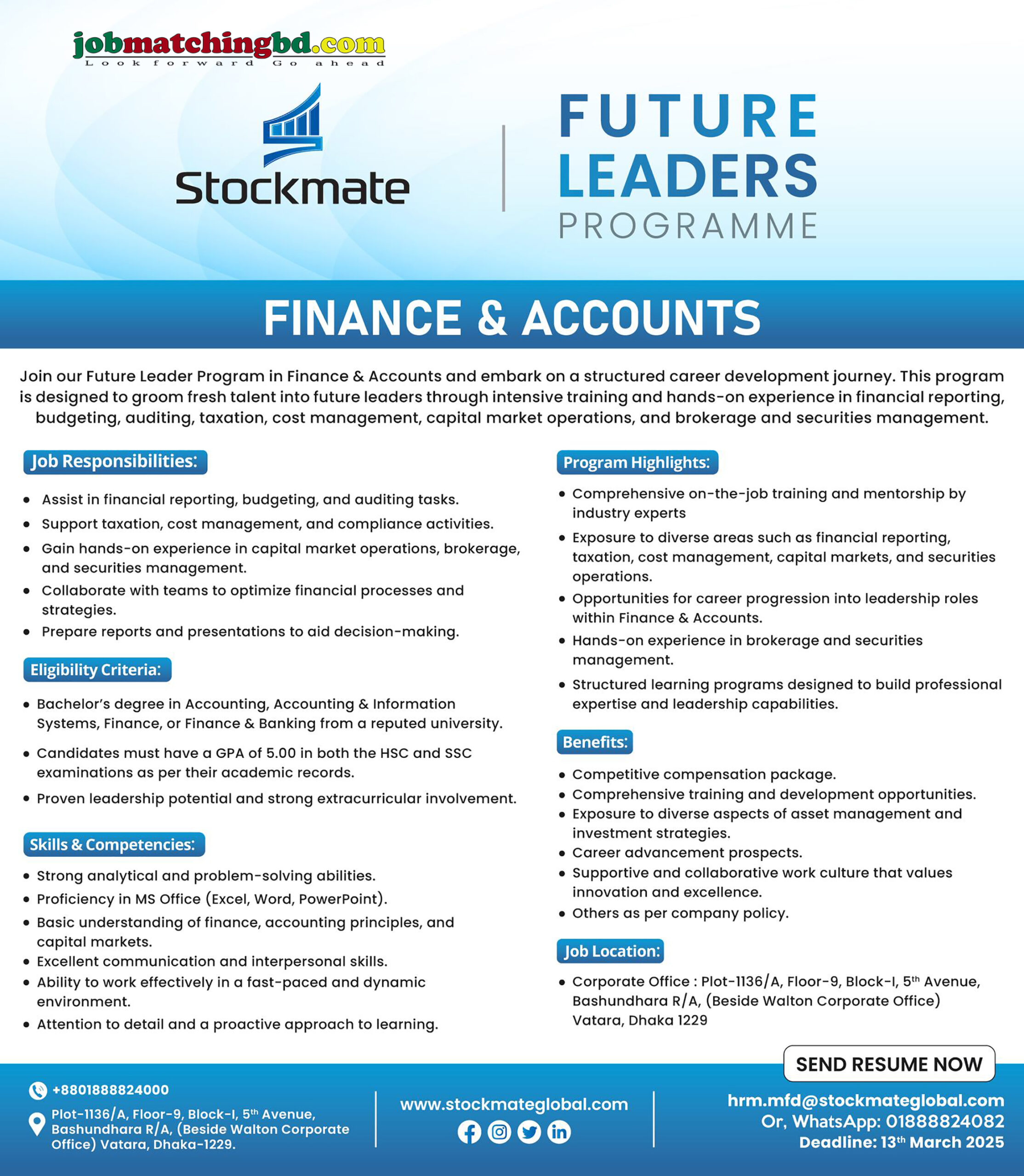 Accounting and Finance Job
