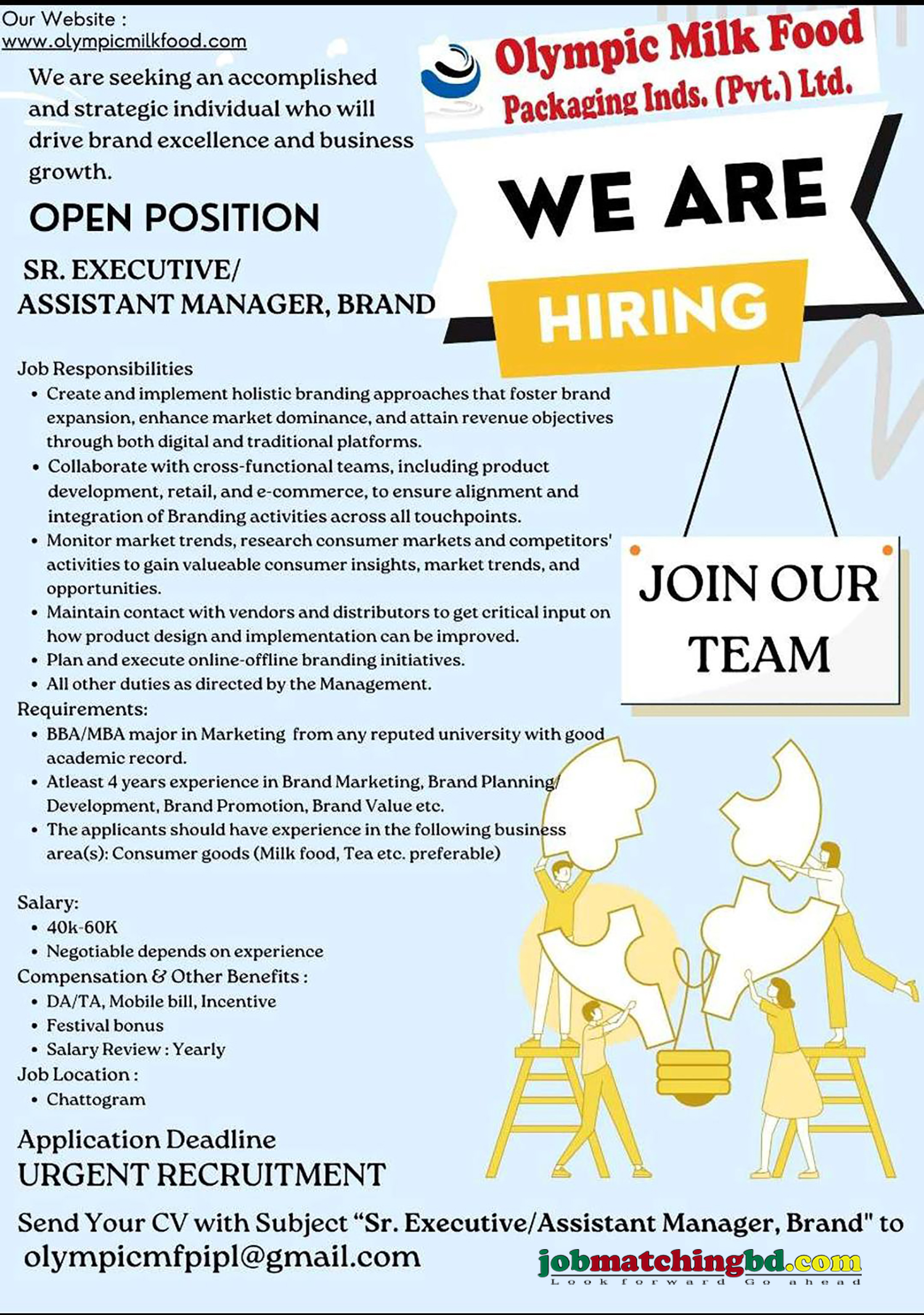 Sales and Marketing Job