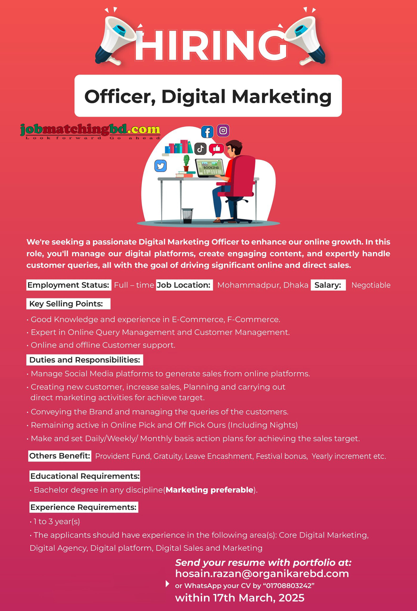 Digital Marketing Job