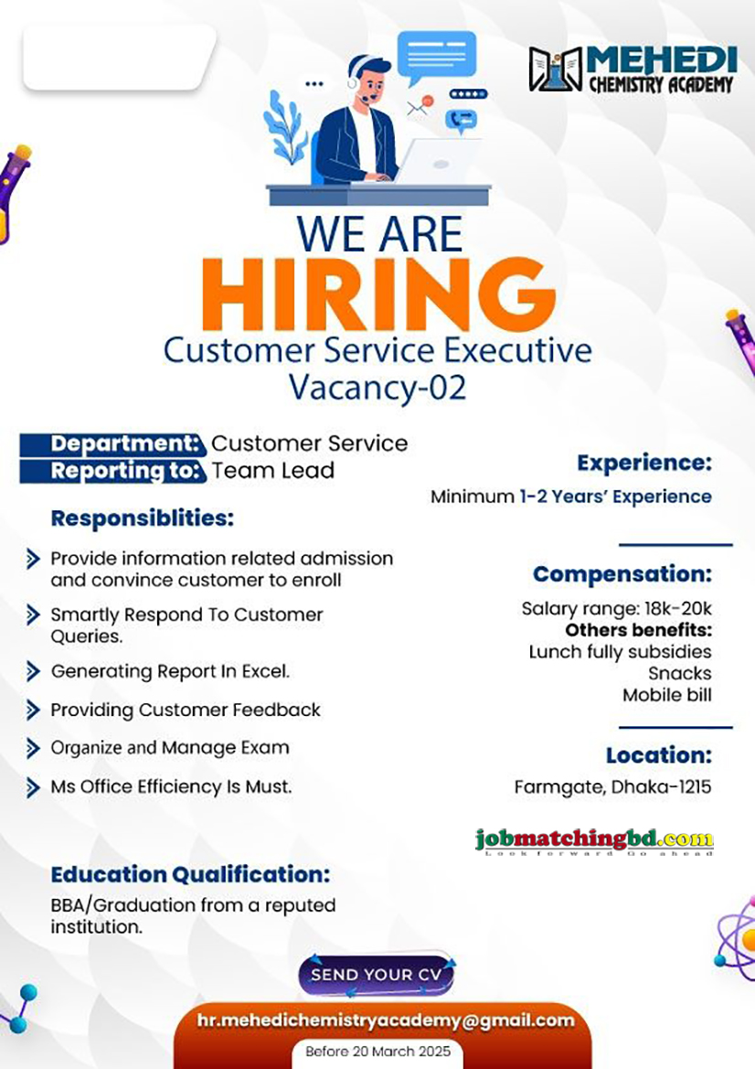 Customer Support Job