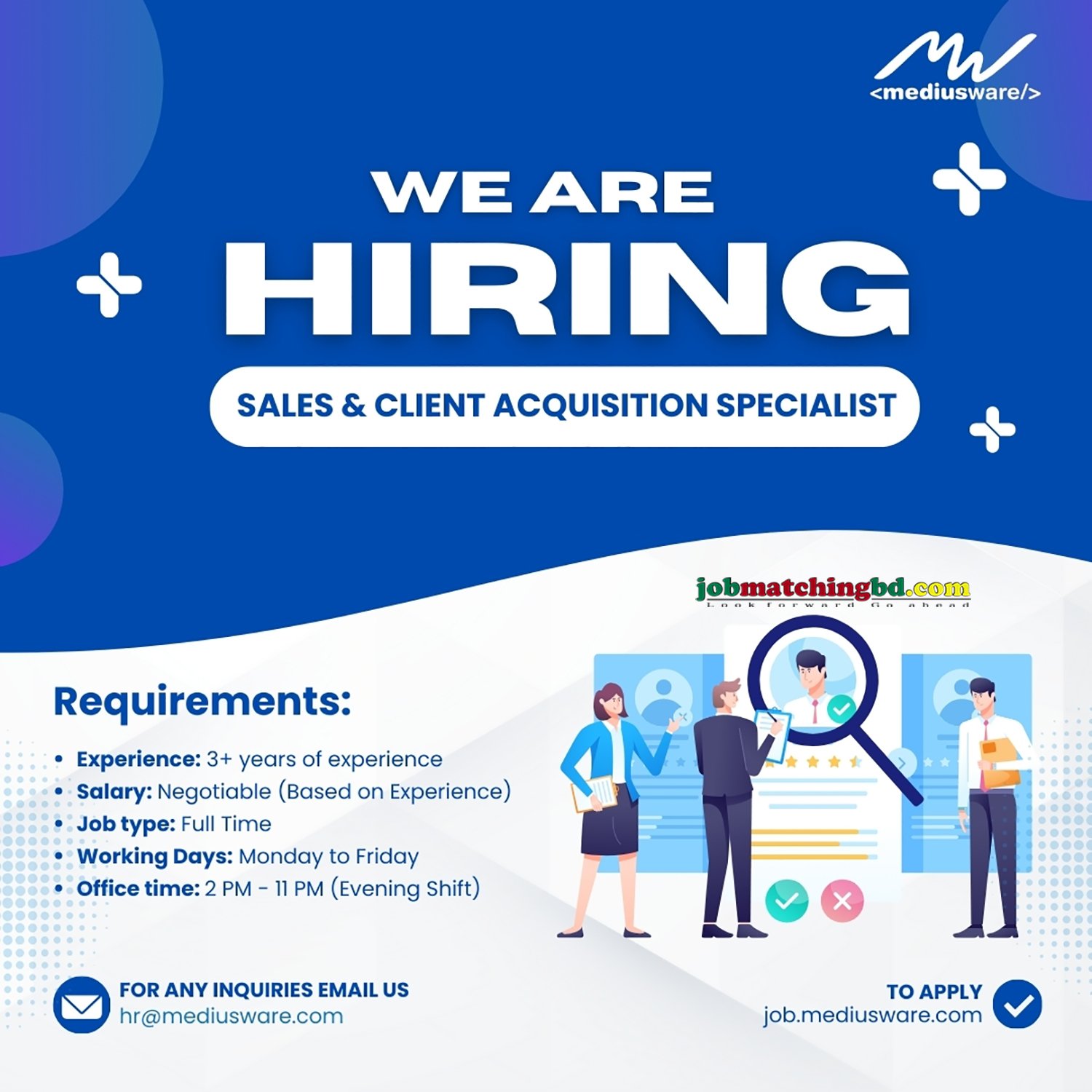 Sales and Marketing Job