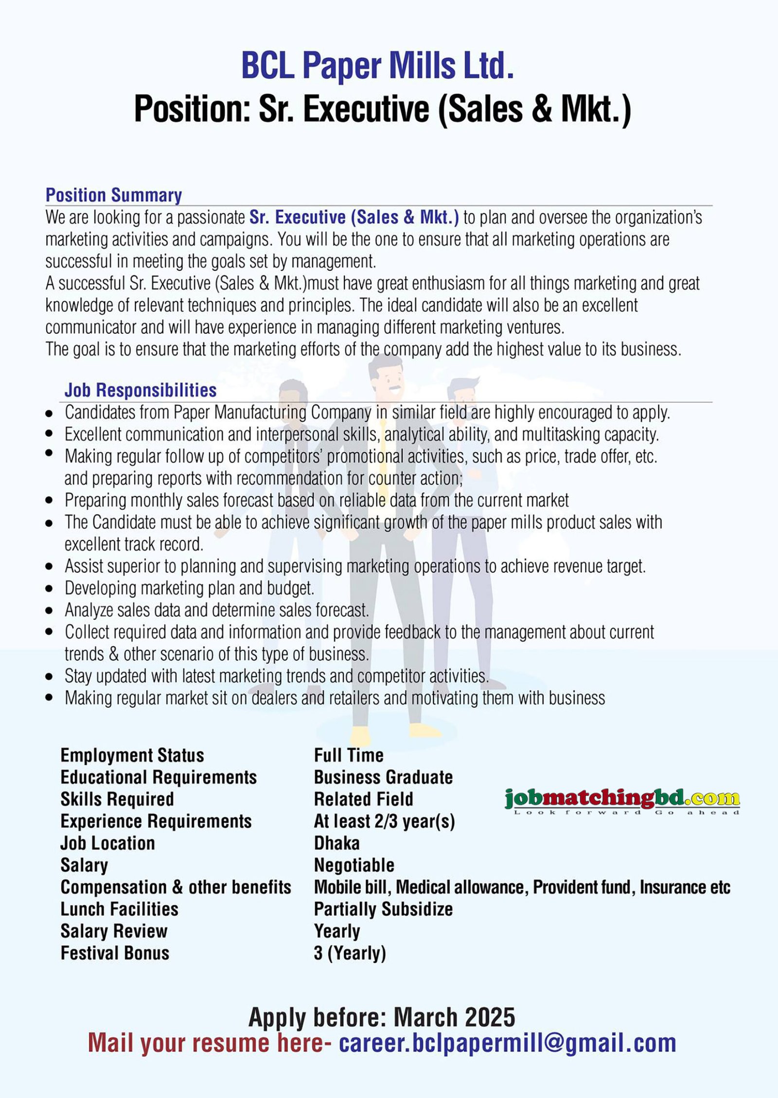Sales Marketing Job