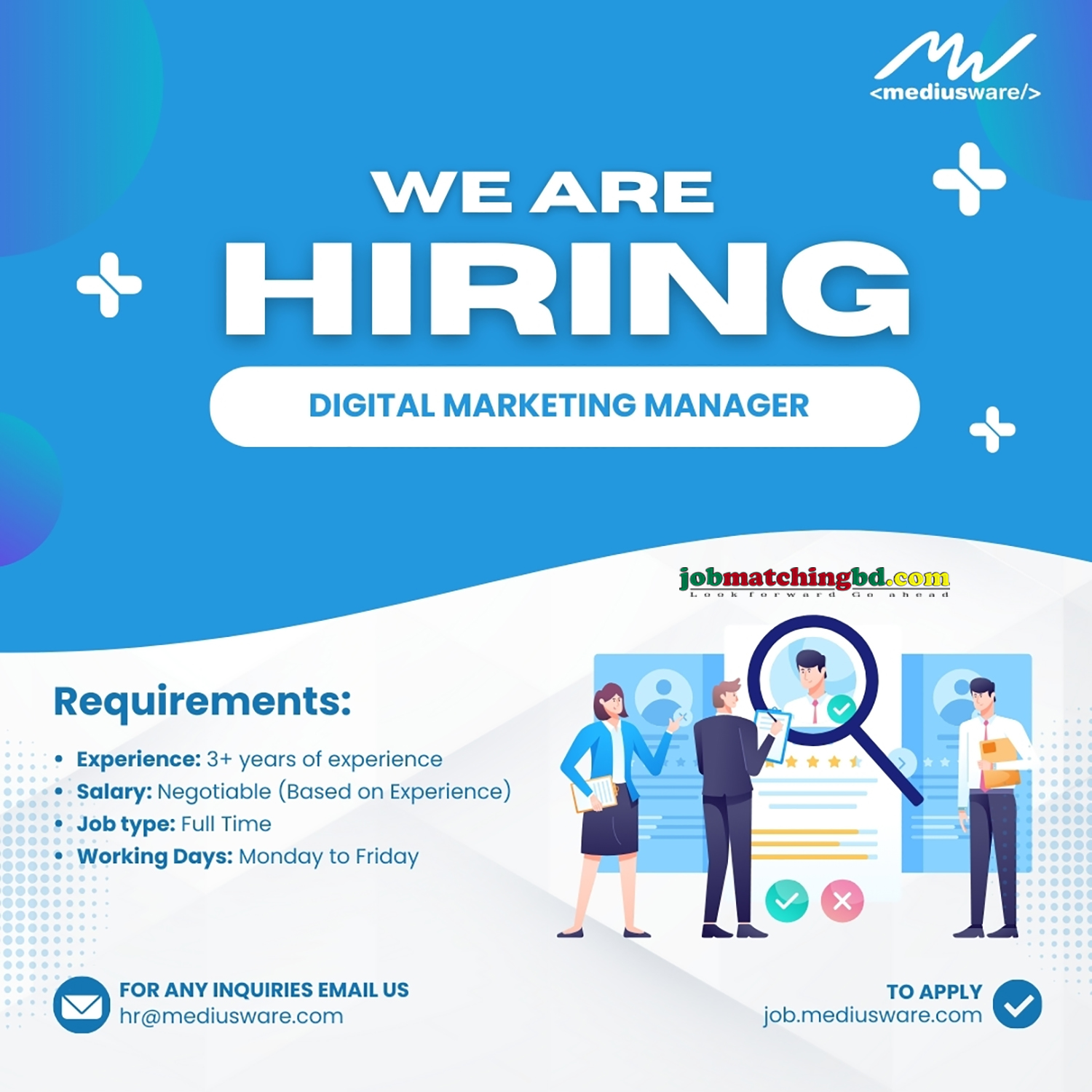 Digital Marketing Manager Job