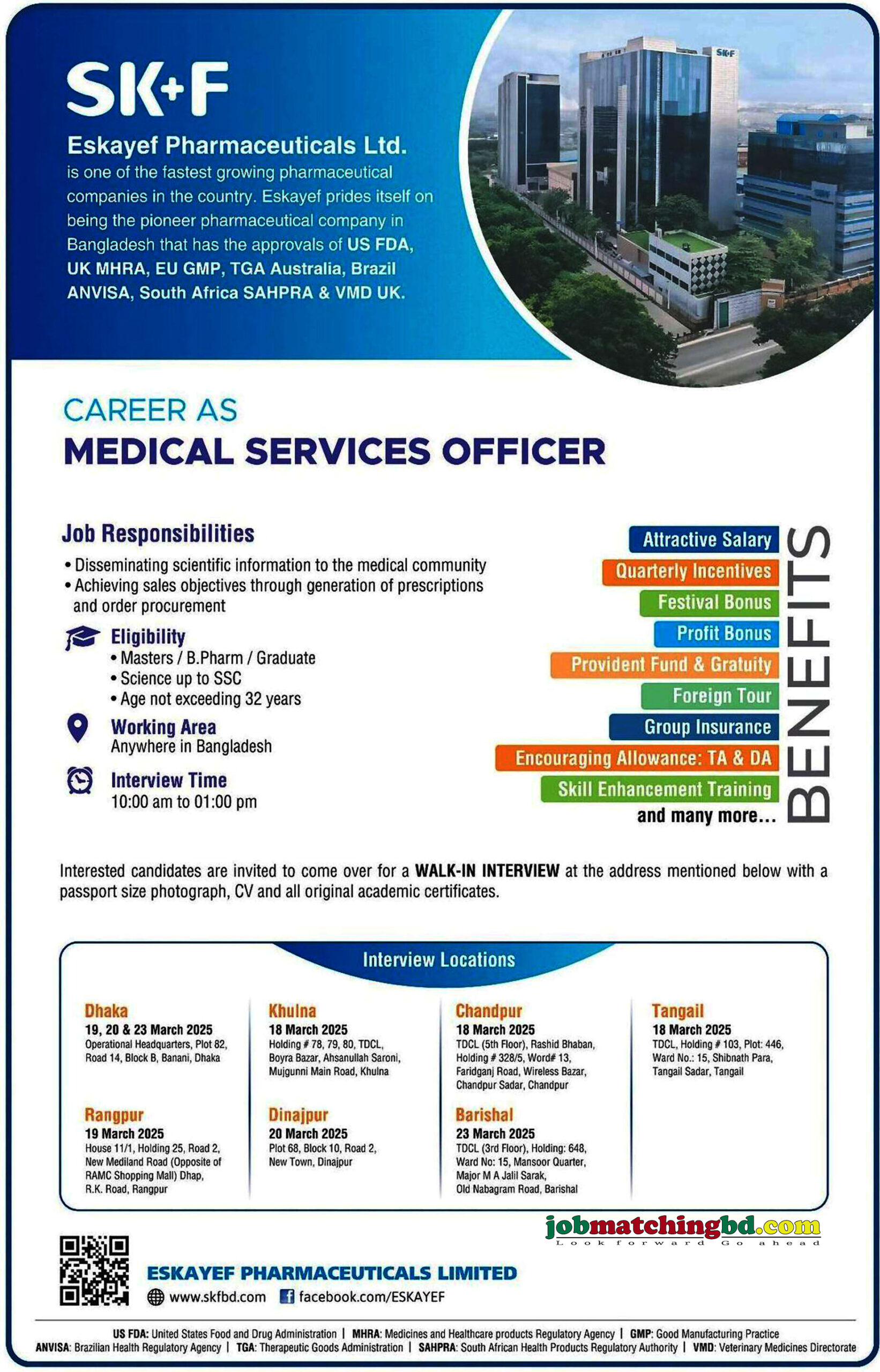 Pharmaceutical Jobs in BD