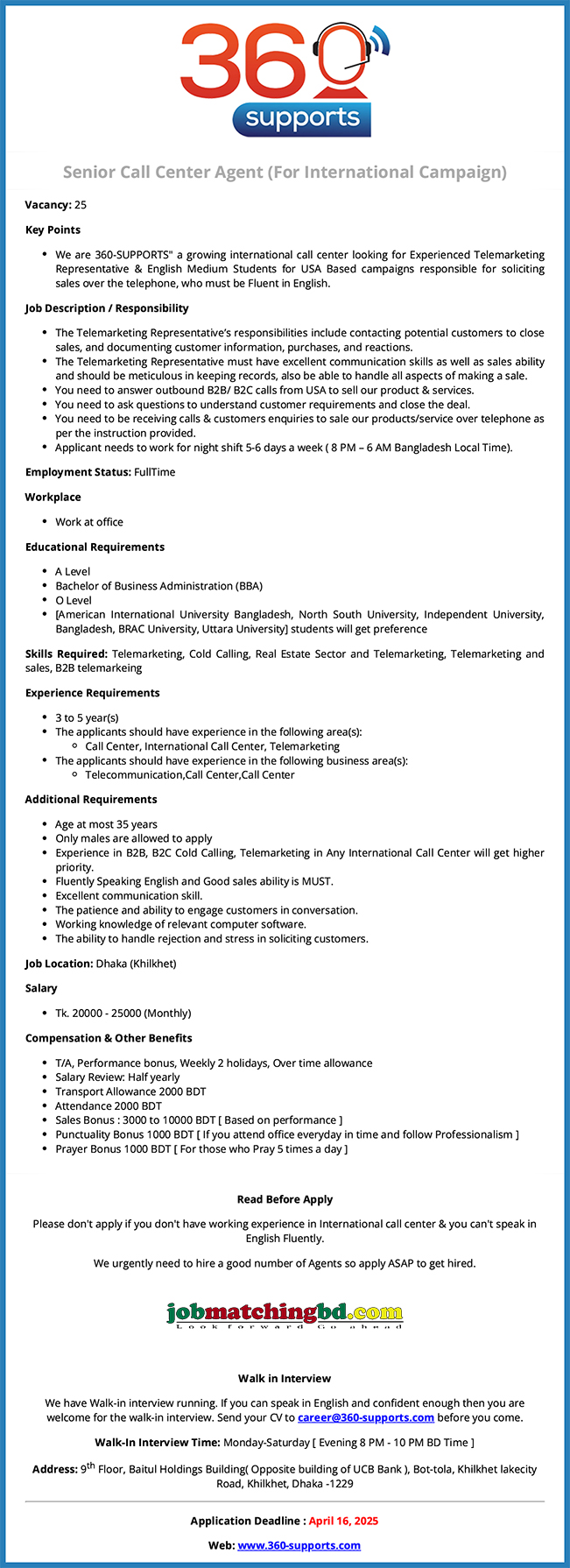 Career in Call Center Jobs