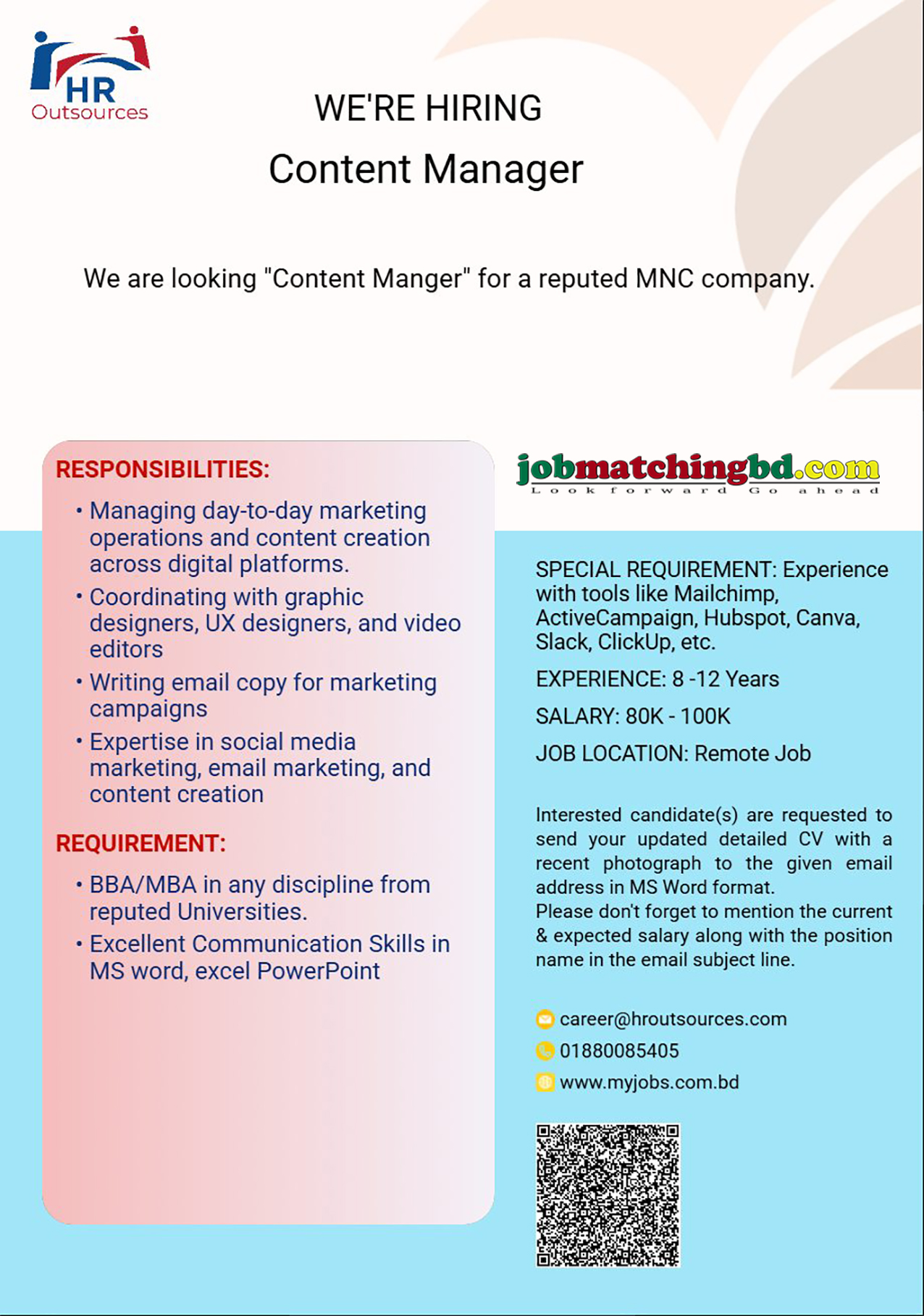 Marketing Job