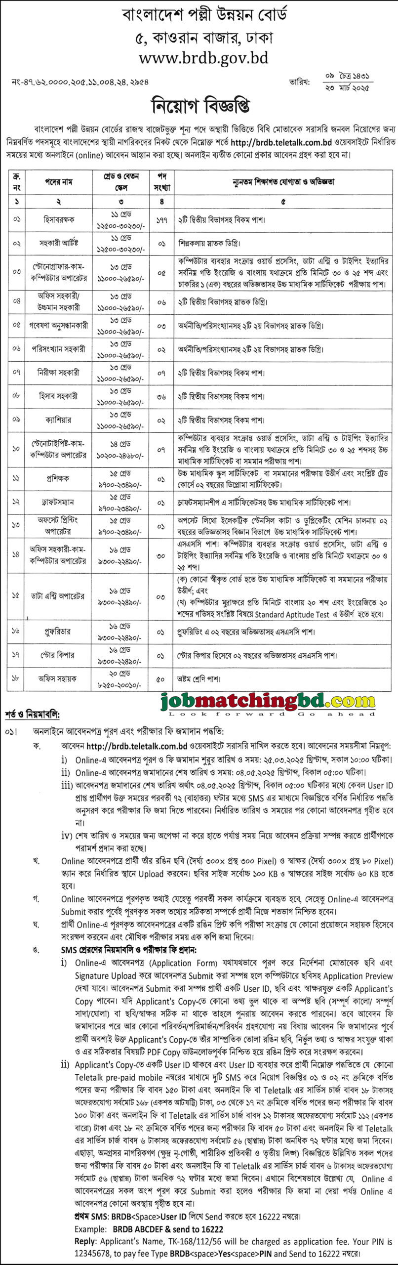 বাংলাদেশ পল্লী বিদ্যুতায়ন বোর্ড | সরকারি চাকরি সার্কুলার ২০২৫
