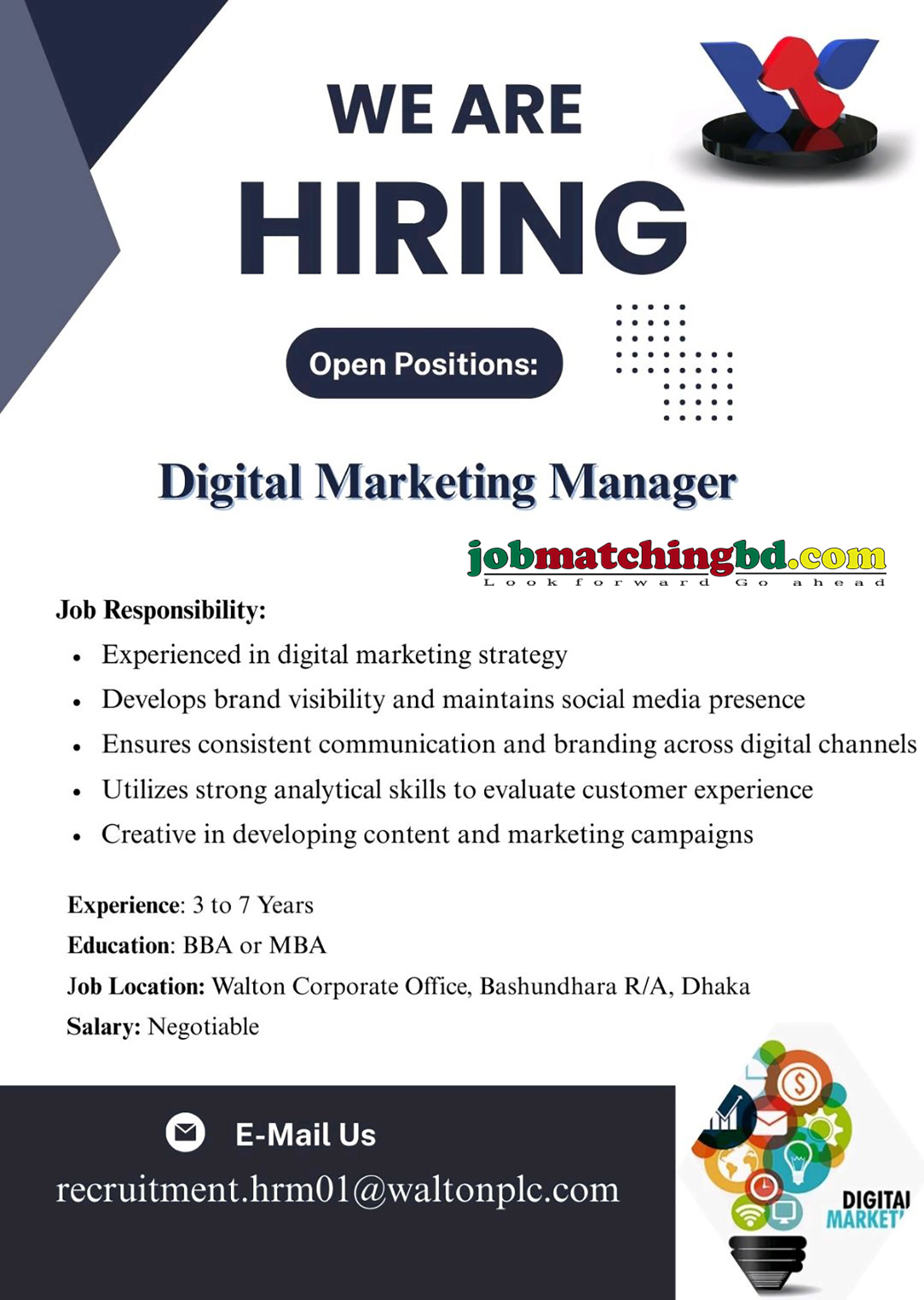 Digital Marketing Manager Job