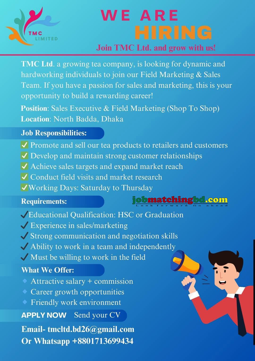Sales Marketing Job 2025